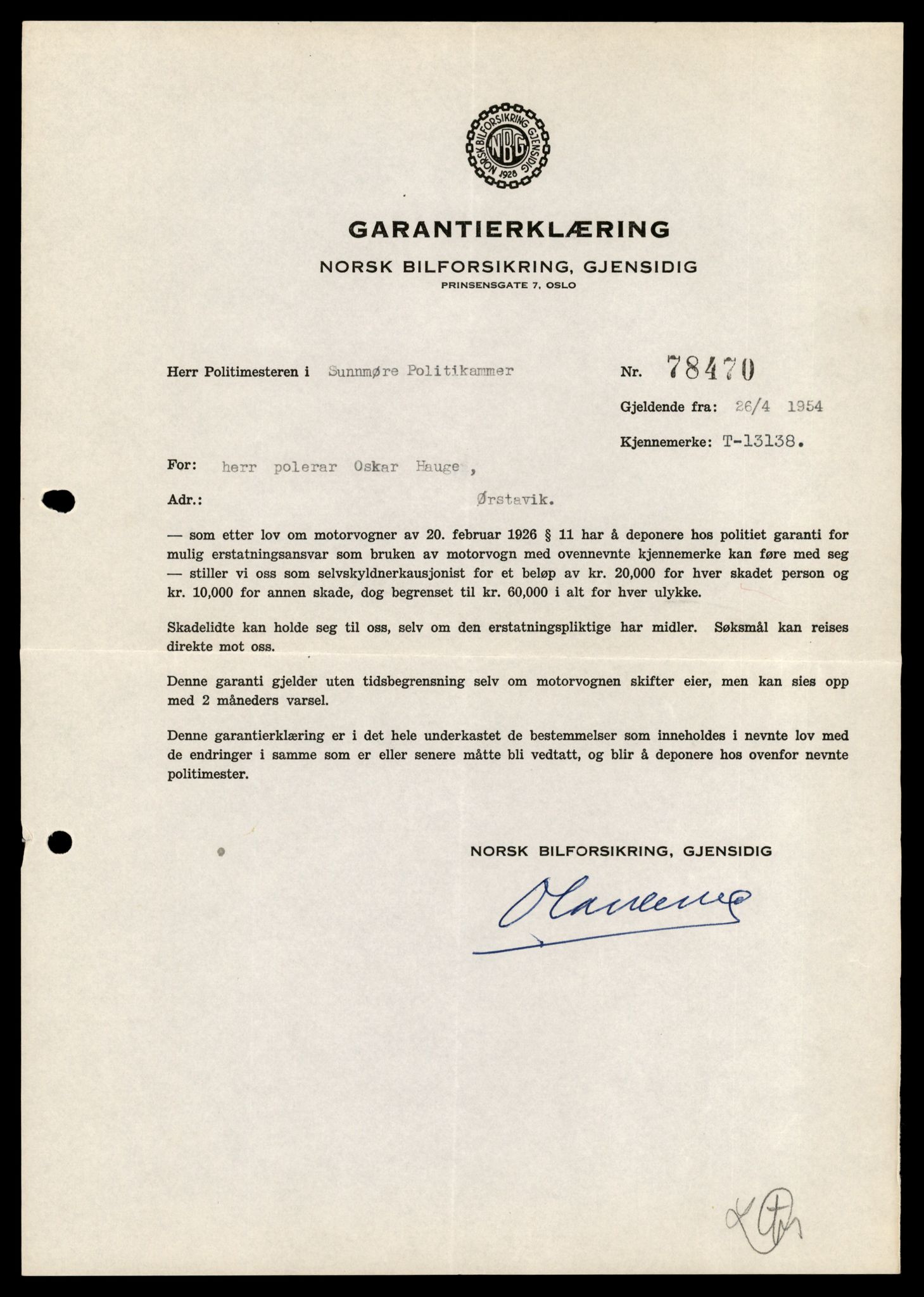 Møre og Romsdal vegkontor - Ålesund trafikkstasjon, AV/SAT-A-4099/F/Fe/L0037: Registreringskort for kjøretøy T 13031 - T 13179, 1927-1998, s. 2131