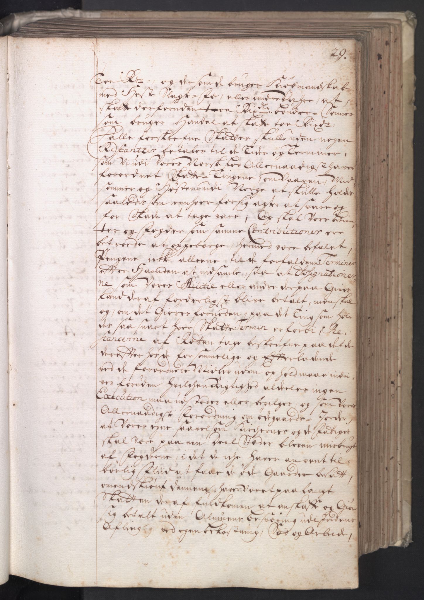 Rentekammeret, Kammerkanselliet, RA/EA-3111/G/Gg/Gga/L0001: Norsk ekspedisjonsprotokoll med register (merket RK 53.1), 1720-1723, s. 29