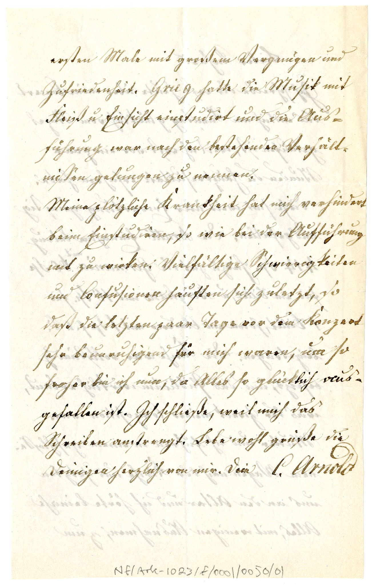 Diderik Maria Aalls brevsamling, NF/Ark-1023/F/L0001: D.M. Aalls brevsamling. A - B, 1738-1889, s. 578