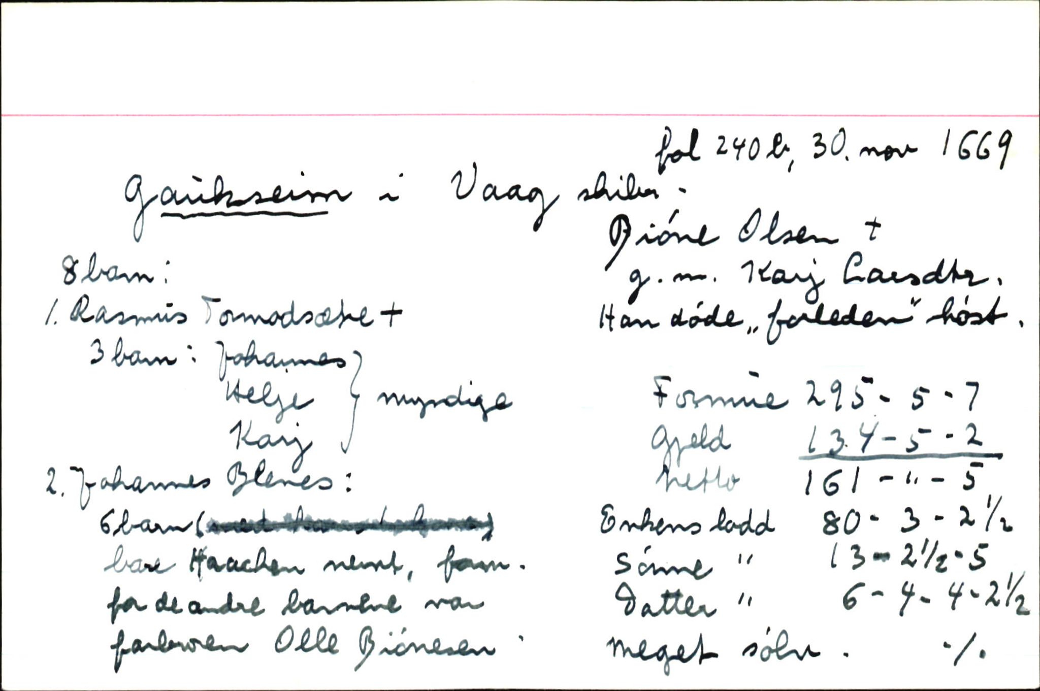 Skiftekort ved Statsarkivet i Bergen, SAB/SKIFTEKORT/004/L0001: Skifteprotokoll nr. 1-2, 1668-1699, s. 308