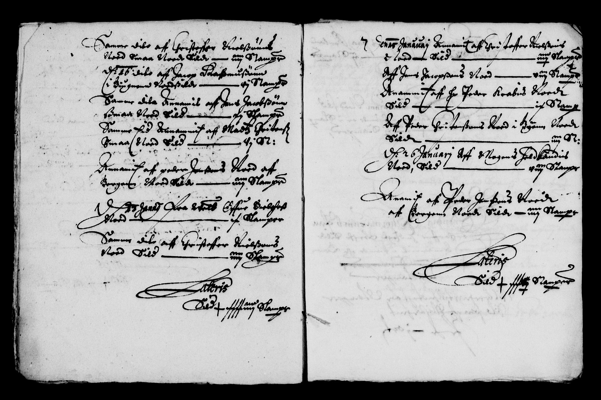 Rentekammeret inntil 1814, Reviderte regnskaper, Lensregnskaper, AV/RA-EA-5023/R/Rb/Rbw/L0098: Trondheim len, 1649-1651