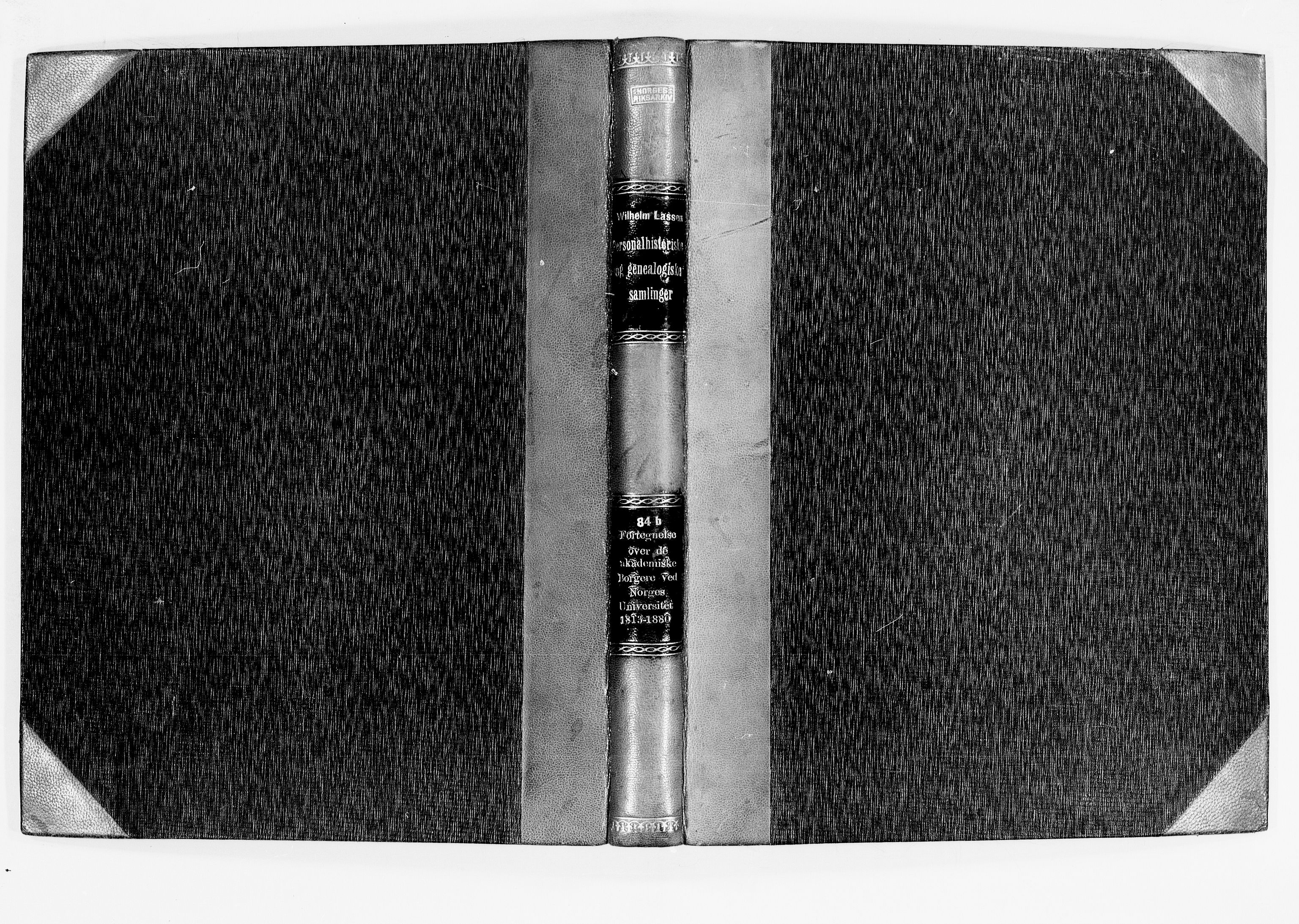 Lassens samlinger, RA/PA-0051/F/Fd, 1813-1880, s. 1
