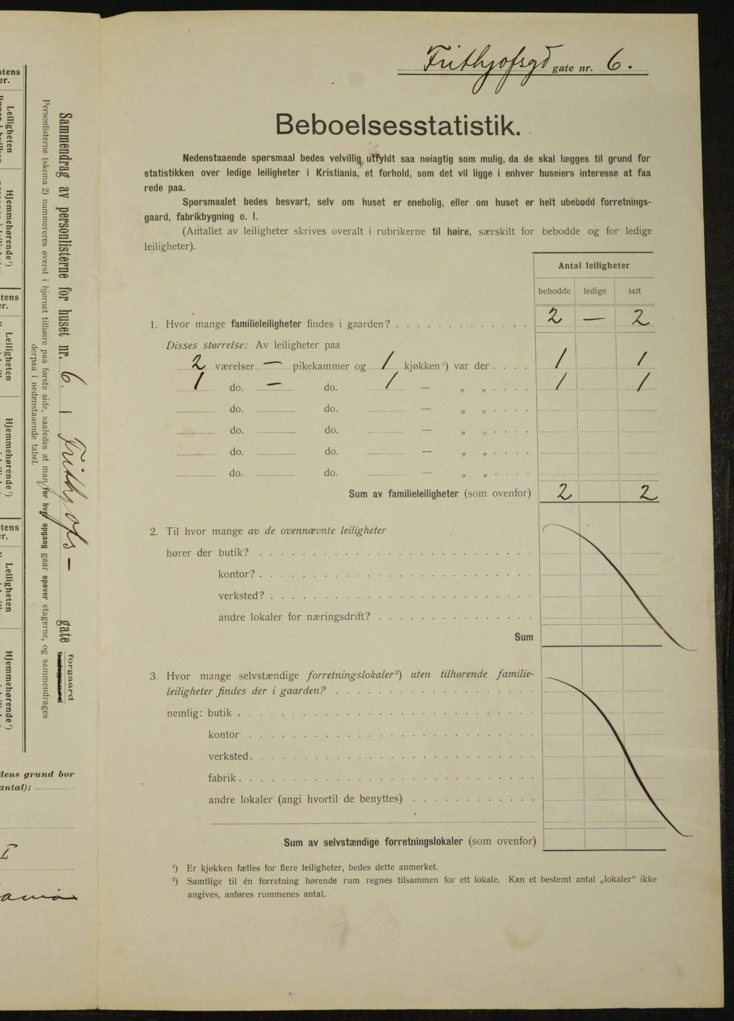 OBA, Kommunal folketelling 1.2.1912 for Kristiania, 1912, s. 26711