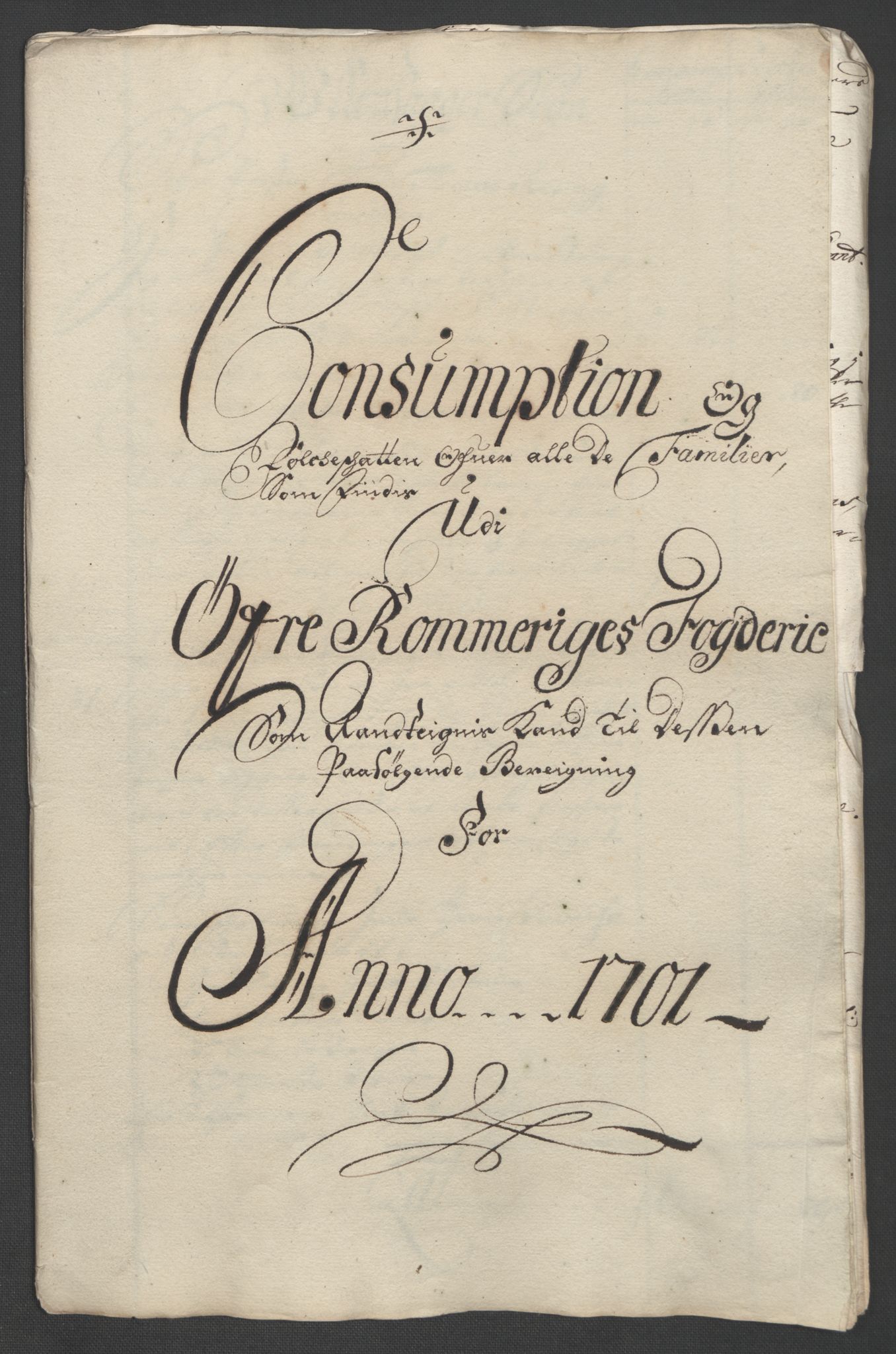Rentekammeret inntil 1814, Reviderte regnskaper, Fogderegnskap, RA/EA-4092/R12/L0713: Fogderegnskap Øvre Romerike, 1701, s. 259