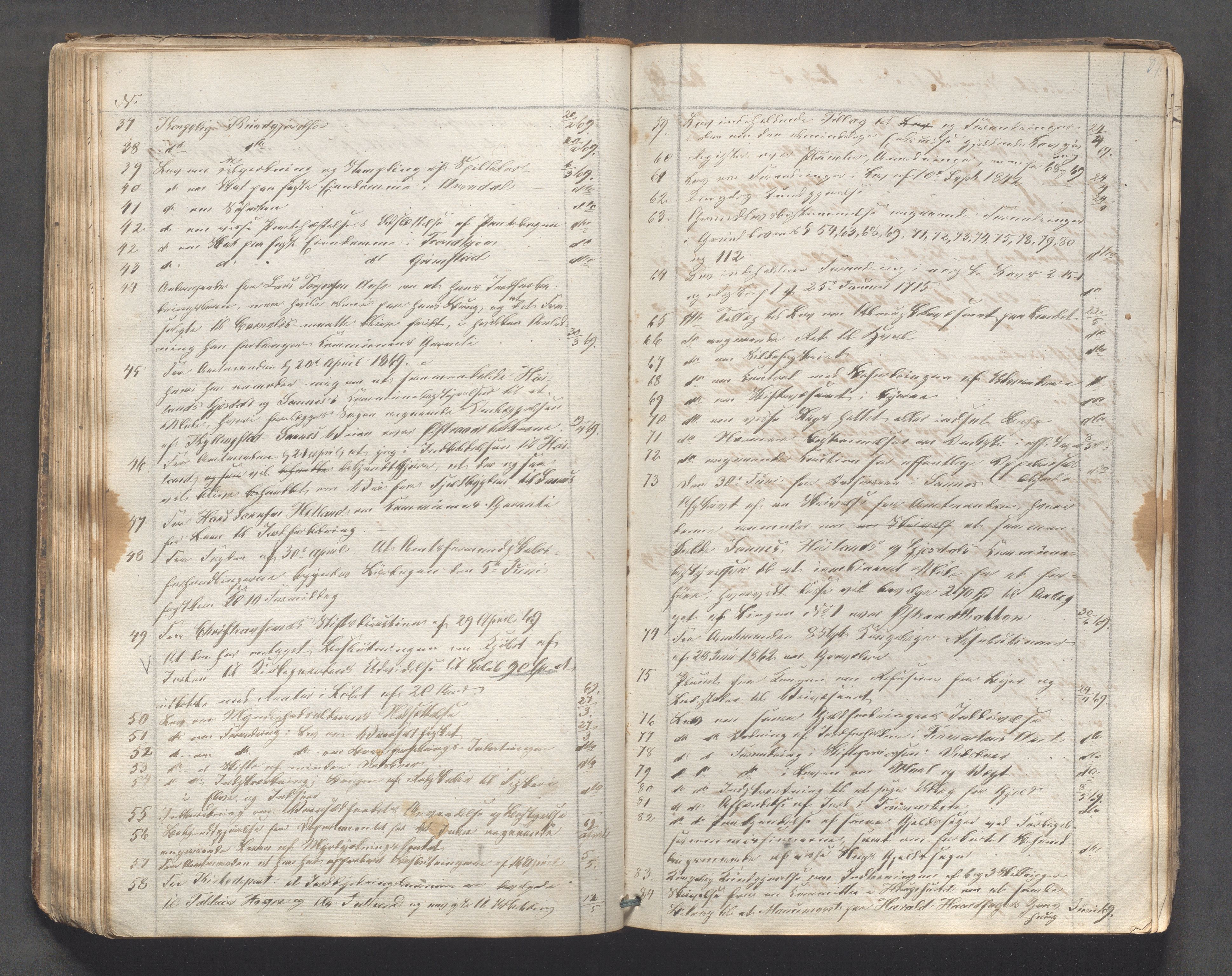 Høyland kommune - Formannskapet, IKAR/K-100046/C/L0001: Journal, 1838-1887, s. 89