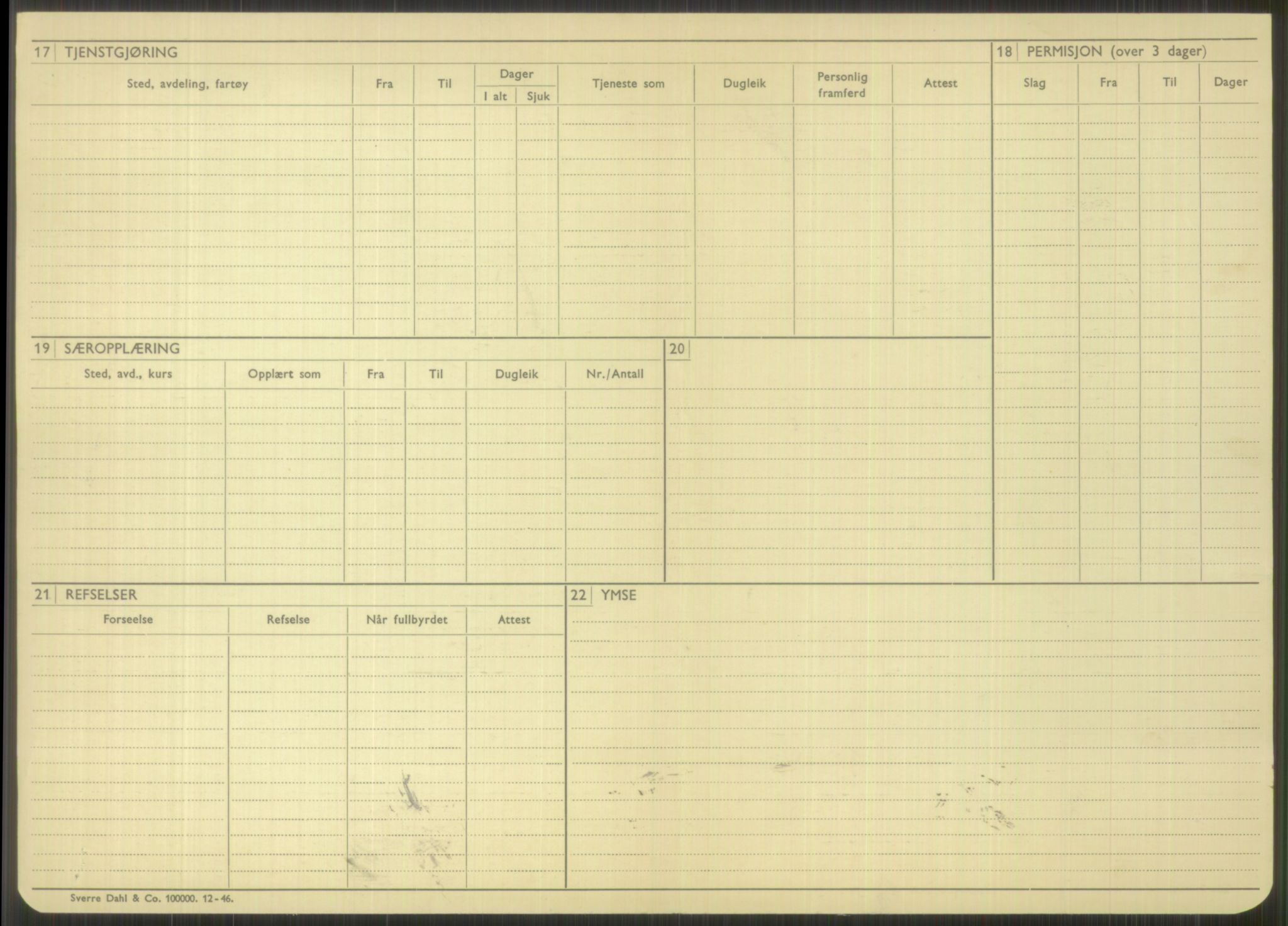 Forsvaret, Troms infanteriregiment nr. 16, AV/RA-RAFA-3146/P/Pa/L0016: Rulleblad for regimentets menige mannskaper, årsklasse 1932, 1932, s. 1448