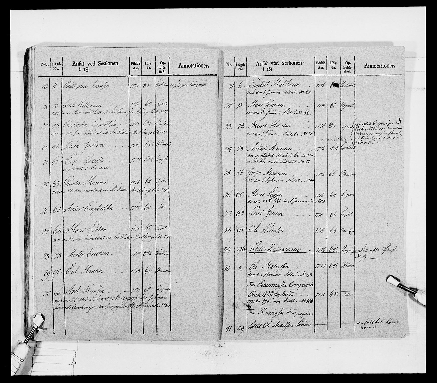 Generalitets- og kommissariatskollegiet, Det kongelige norske kommissariatskollegium, AV/RA-EA-5420/E/Eh/L0031b: Nordafjelske gevorbne infanteriregiment, 1802, s. 454