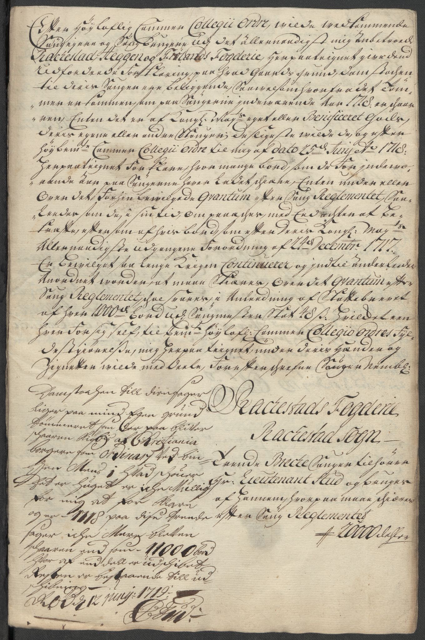 Rentekammeret inntil 1814, Reviderte regnskaper, Fogderegnskap, AV/RA-EA-4092/R07/L0315: Fogderegnskap Rakkestad, Heggen og Frøland, 1718, s. 37