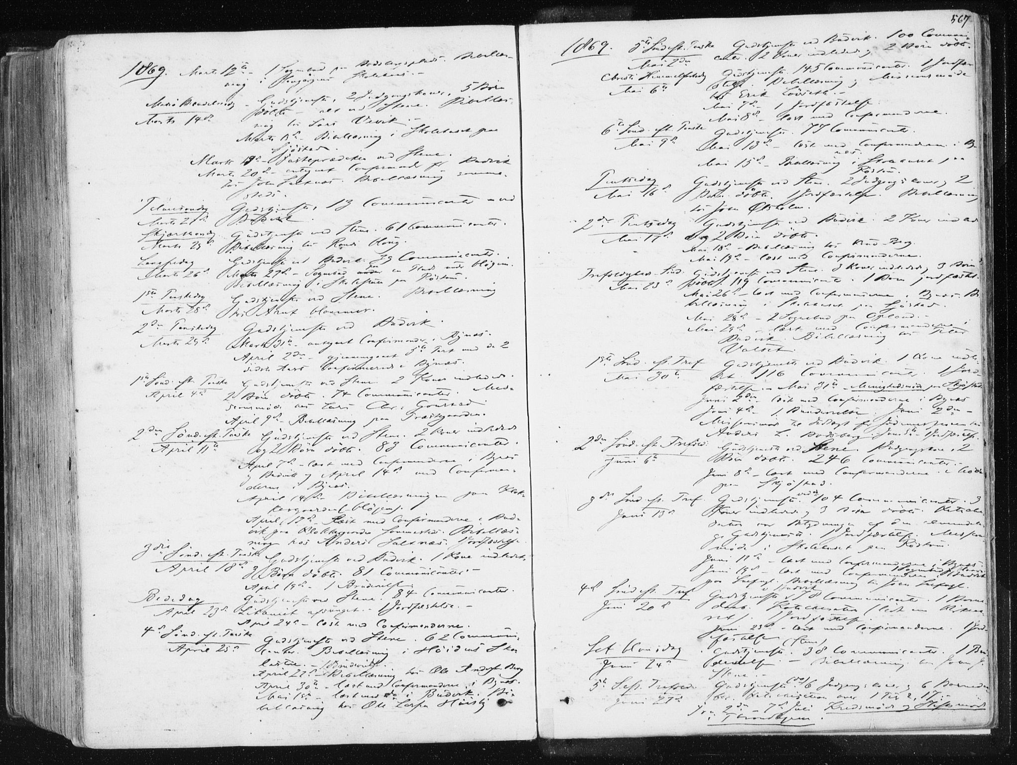 Ministerialprotokoller, klokkerbøker og fødselsregistre - Sør-Trøndelag, SAT/A-1456/612/L0377: Ministerialbok nr. 612A09, 1859-1877, s. 567