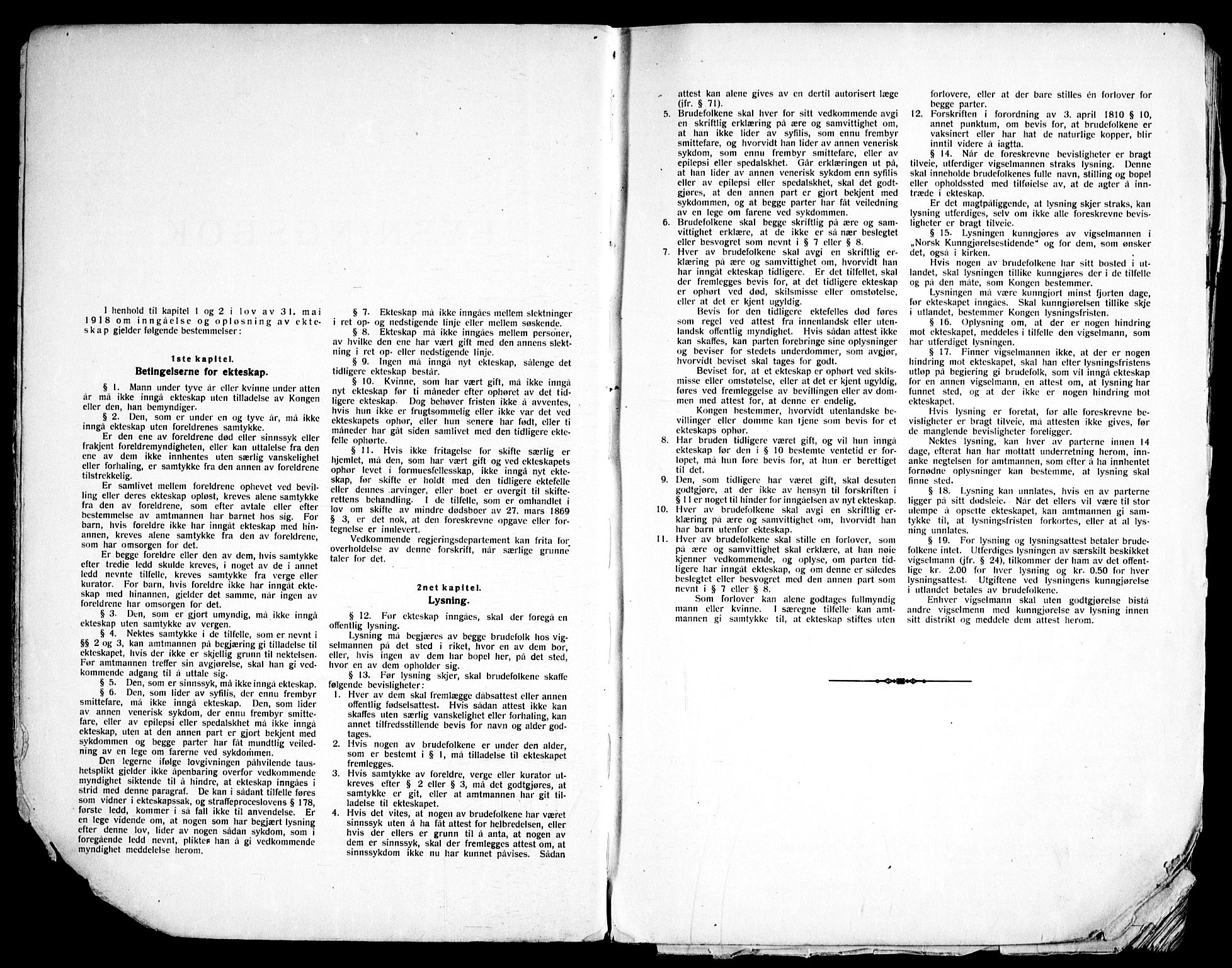 Petrus prestekontor Kirkebøker, SAO/A-10872/H/Ha/L0004: Lysningsprotokoll nr. 4, 1941-1950