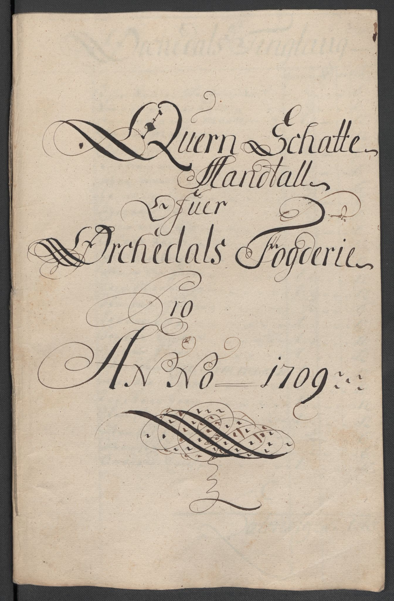 Rentekammeret inntil 1814, Reviderte regnskaper, Fogderegnskap, RA/EA-4092/R60/L3959: Fogderegnskap Orkdal og Gauldal, 1709, s. 142