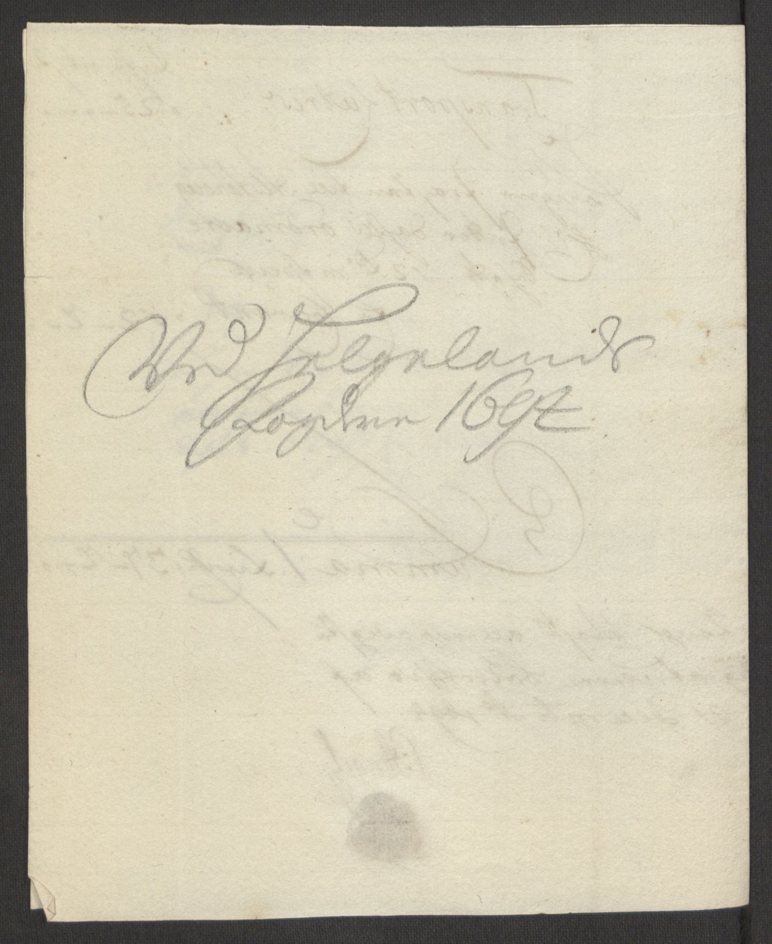 Rentekammeret inntil 1814, Reviderte regnskaper, Fogderegnskap, AV/RA-EA-4092/R65/L4505: Fogderegnskap Helgeland, 1693-1696, s. 264
