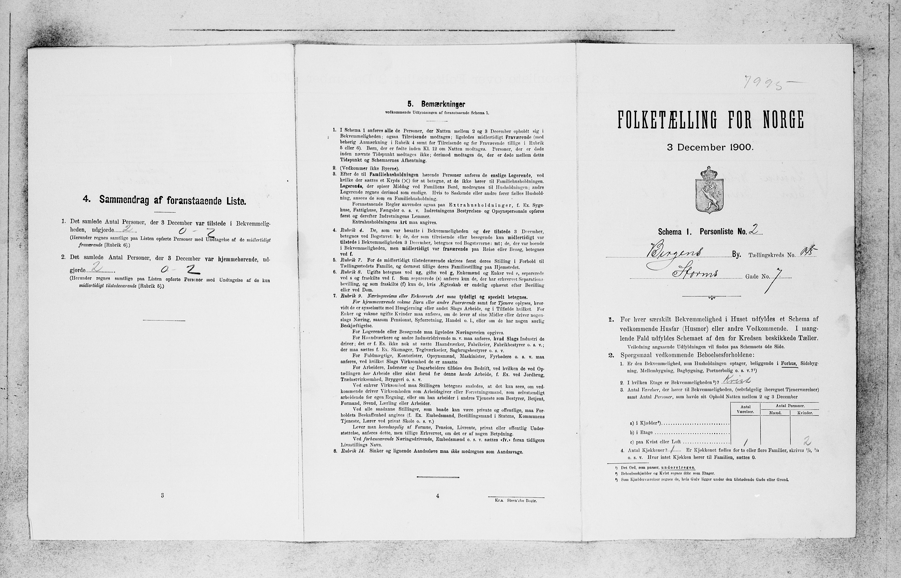 SAB, Folketelling 1900 for 1301 Bergen kjøpstad, 1900, s. 29827