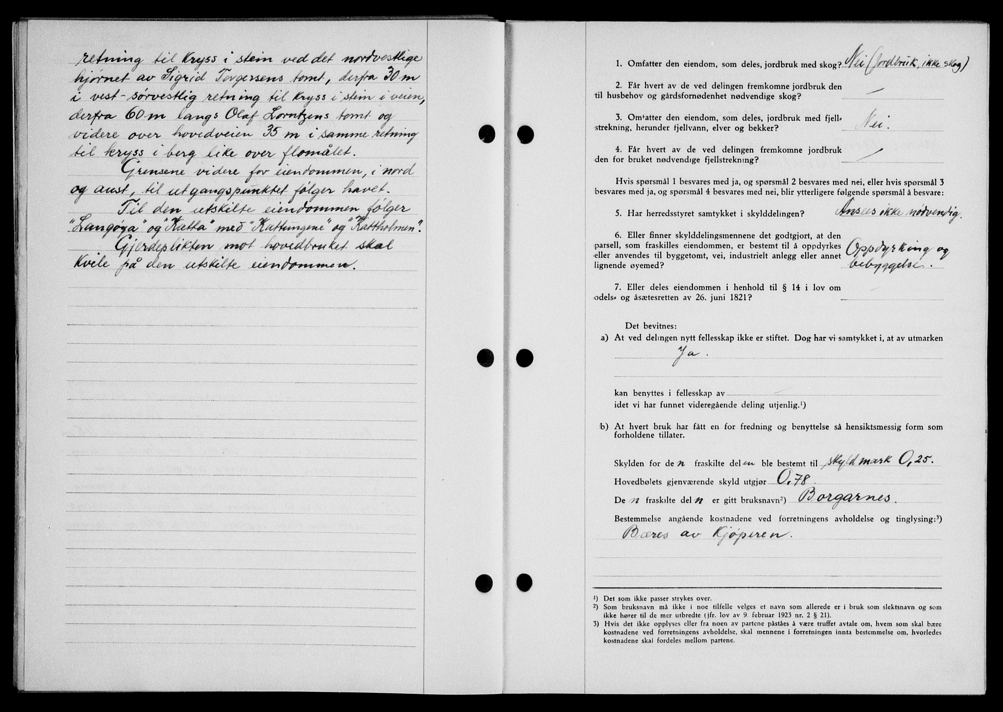 Lofoten sorenskriveri, SAT/A-0017/1/2/2C/L0014a: Pantebok nr. 14a, 1946-1946, Dagboknr: 497/1946