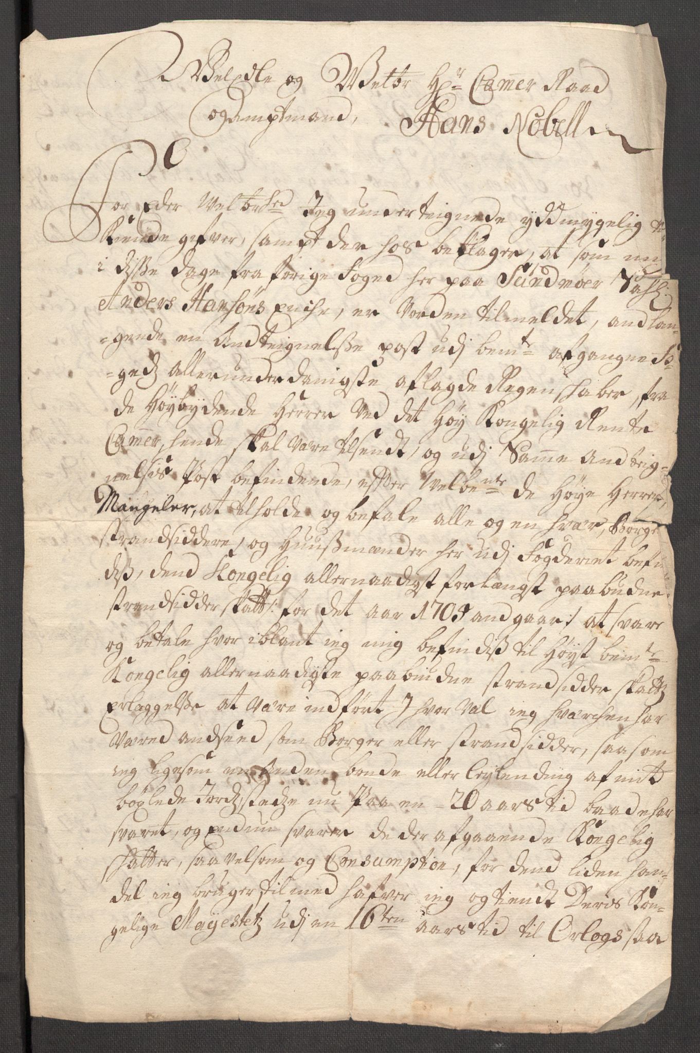 Rentekammeret inntil 1814, Reviderte regnskaper, Fogderegnskap, RA/EA-4092/R54/L3560: Fogderegnskap Sunnmøre, 1704-1705, s. 476
