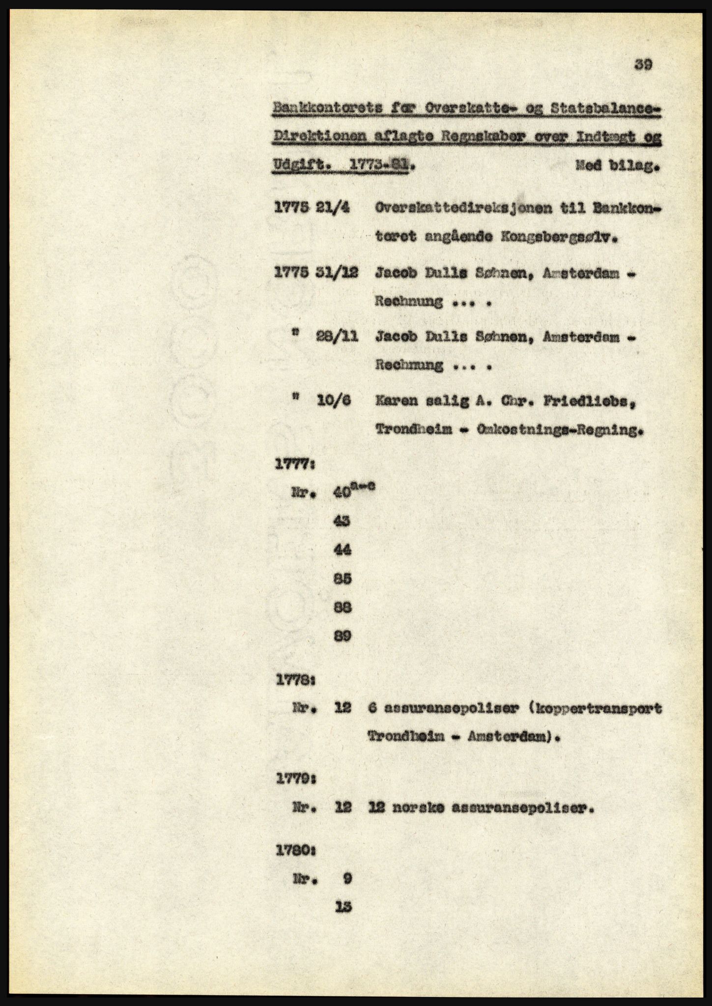 Riksarkivet, Seksjon for eldre arkiv og spesialsamlinger, AV/RA-EA-6797/H/Ha, 1953, s. 39