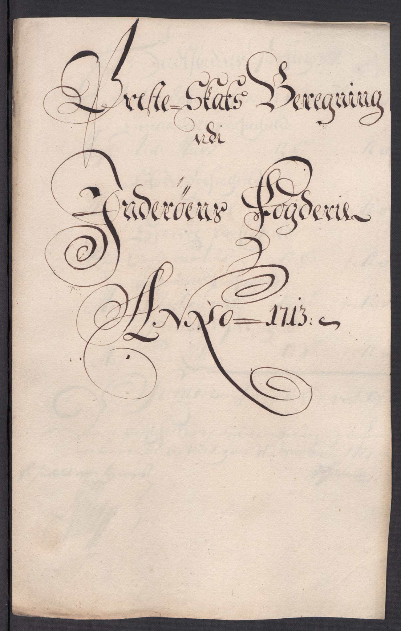 Rentekammeret inntil 1814, Reviderte regnskaper, Fogderegnskap, RA/EA-4092/R63/L4321: Fogderegnskap Inderøy, 1713, s. 216