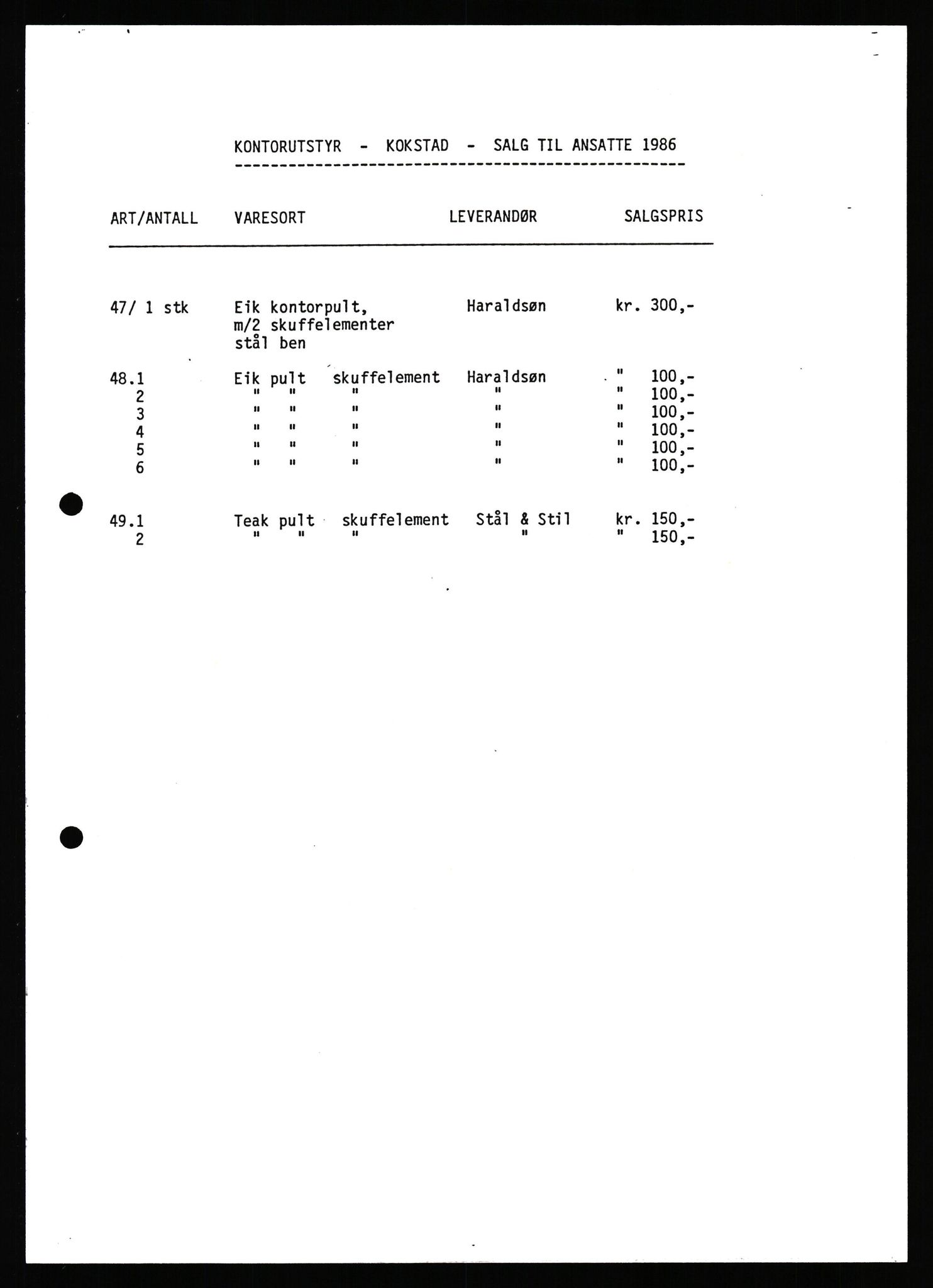 Pa 0982 - Esso Norge A/S, AV/SAST-A-100448/X/Xd/L0003: Ukenytt, 1987-1991