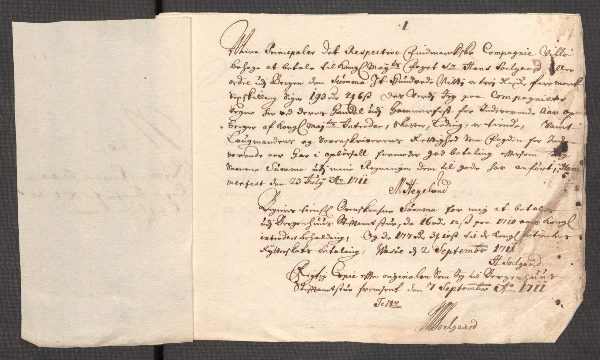 Rentekammeret inntil 1814, Reviderte regnskaper, Fogderegnskap, AV/RA-EA-4092/R69/L4855: Fogderegnskap Finnmark/Vardøhus, 1709-1712, s. 501