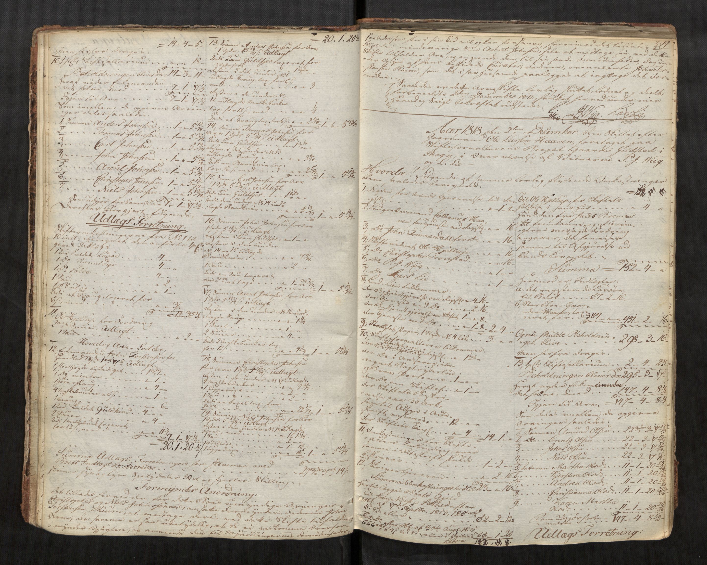 Stjør- og Verdal sorenskriveri, AV/SAT-A-4167/1/3/3A/L0032: Skifteprotokoll 27, 1818-1836, s. 19
