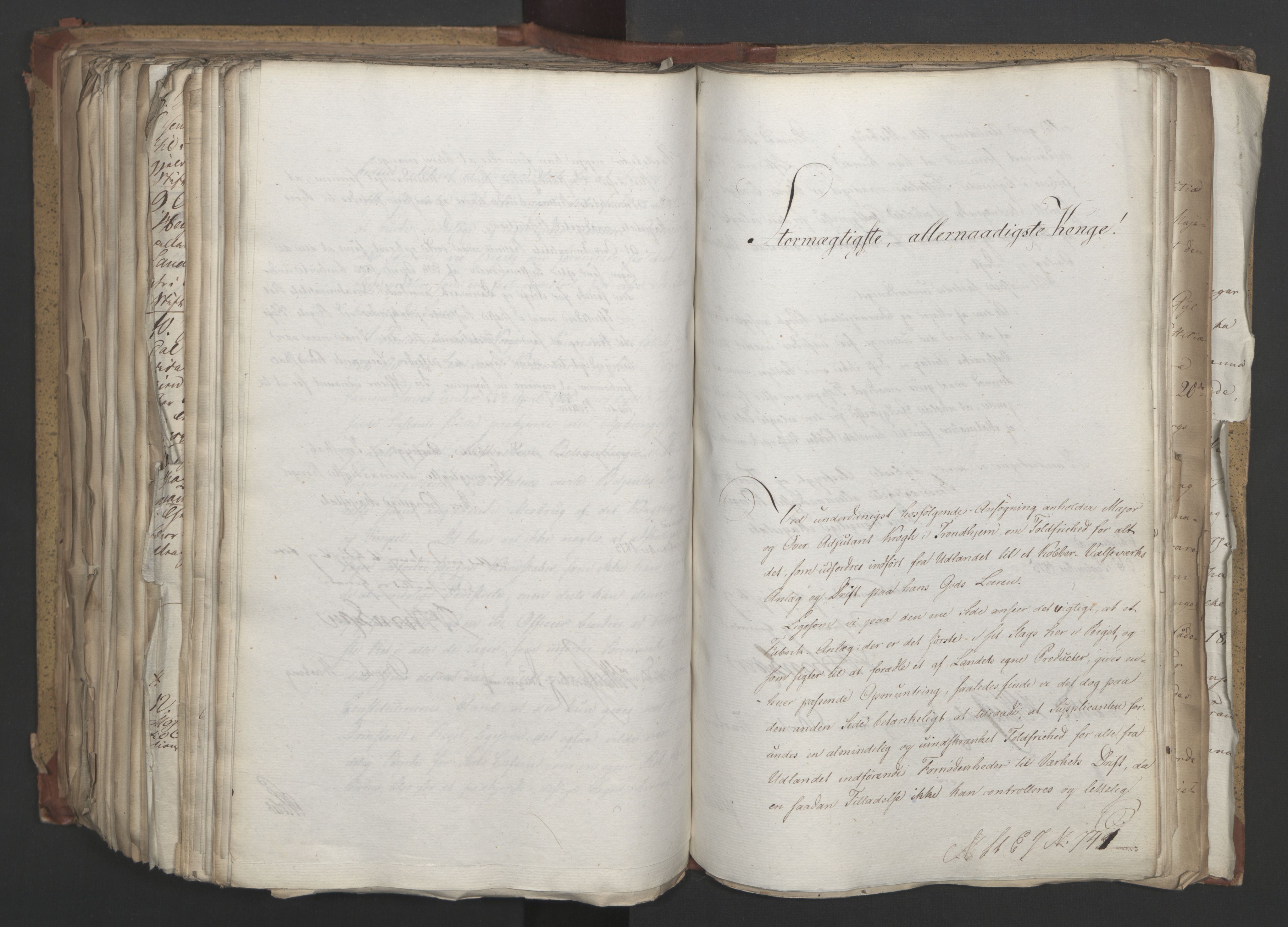 Statsrådsavdelingen i Stockholm, AV/RA-S-1003/D/Da/L0003: Regjeringsinnstillinger nr. 519-787, 1815, s. 477