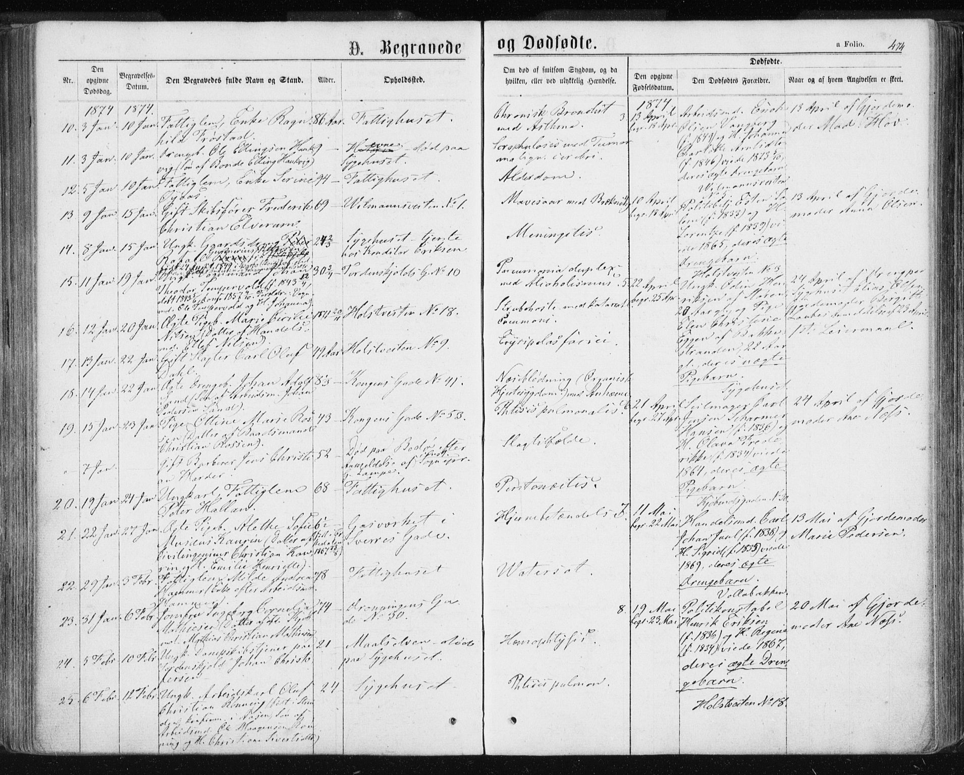 Ministerialprotokoller, klokkerbøker og fødselsregistre - Sør-Trøndelag, AV/SAT-A-1456/601/L0055: Ministerialbok nr. 601A23, 1866-1877, s. 474