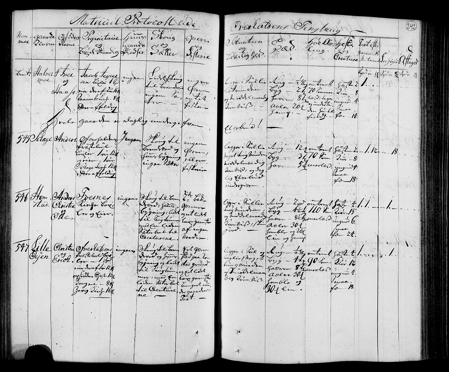 Rentekammeret inntil 1814, Realistisk ordnet avdeling, AV/RA-EA-4070/N/Nb/Nbf/L0168: Namdalen eksaminasjonsprotokoll, 1723, s. 245