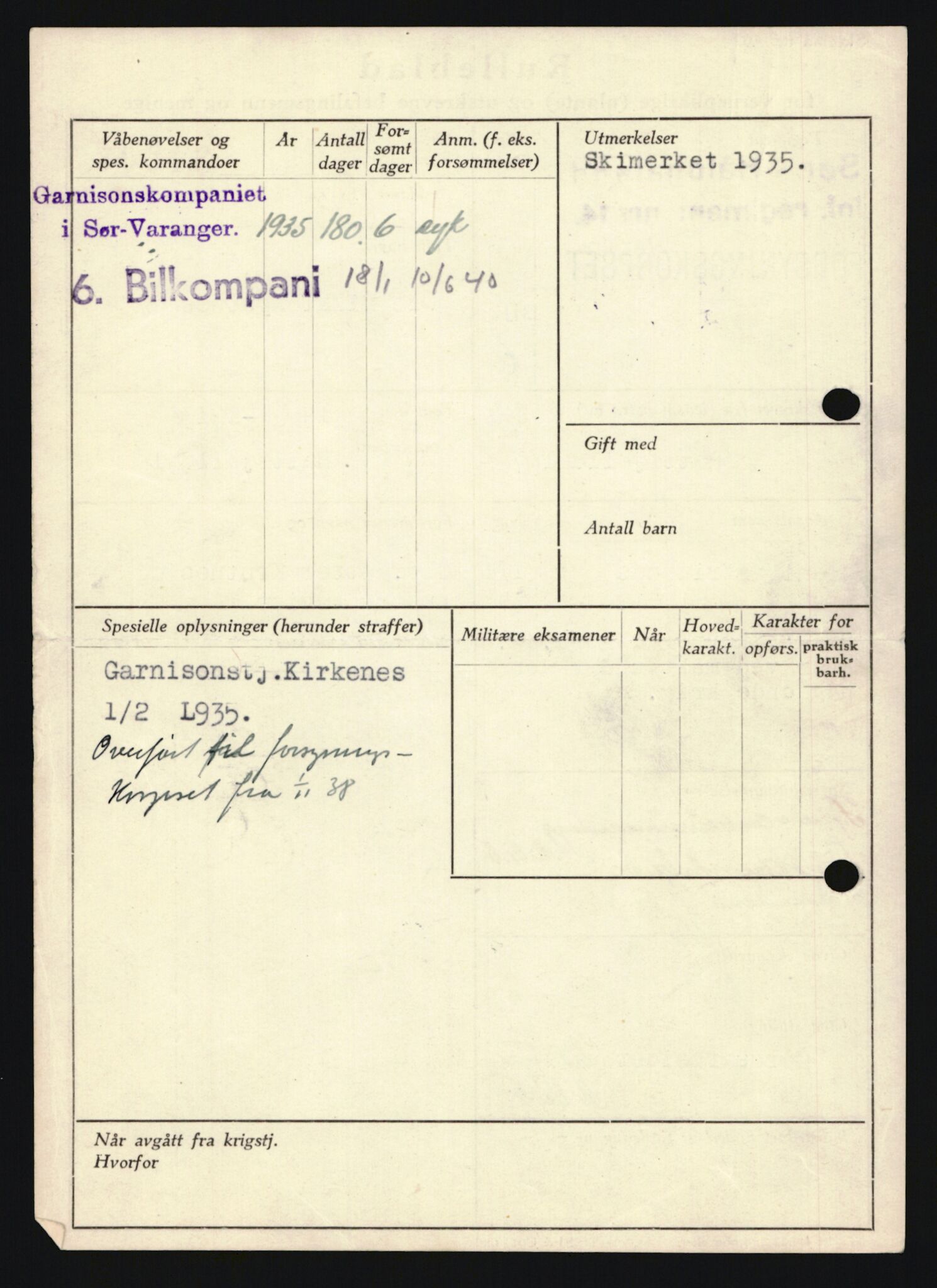 Forsvaret, Sør-Hålogaland landforsvar, AV/RA-RAFA-2552/P/Pa/L0302: Personellmapper for slettet personell, yrkesbefal og vernepliktig befal, født 1913-1916, 1932-1976, s. 98