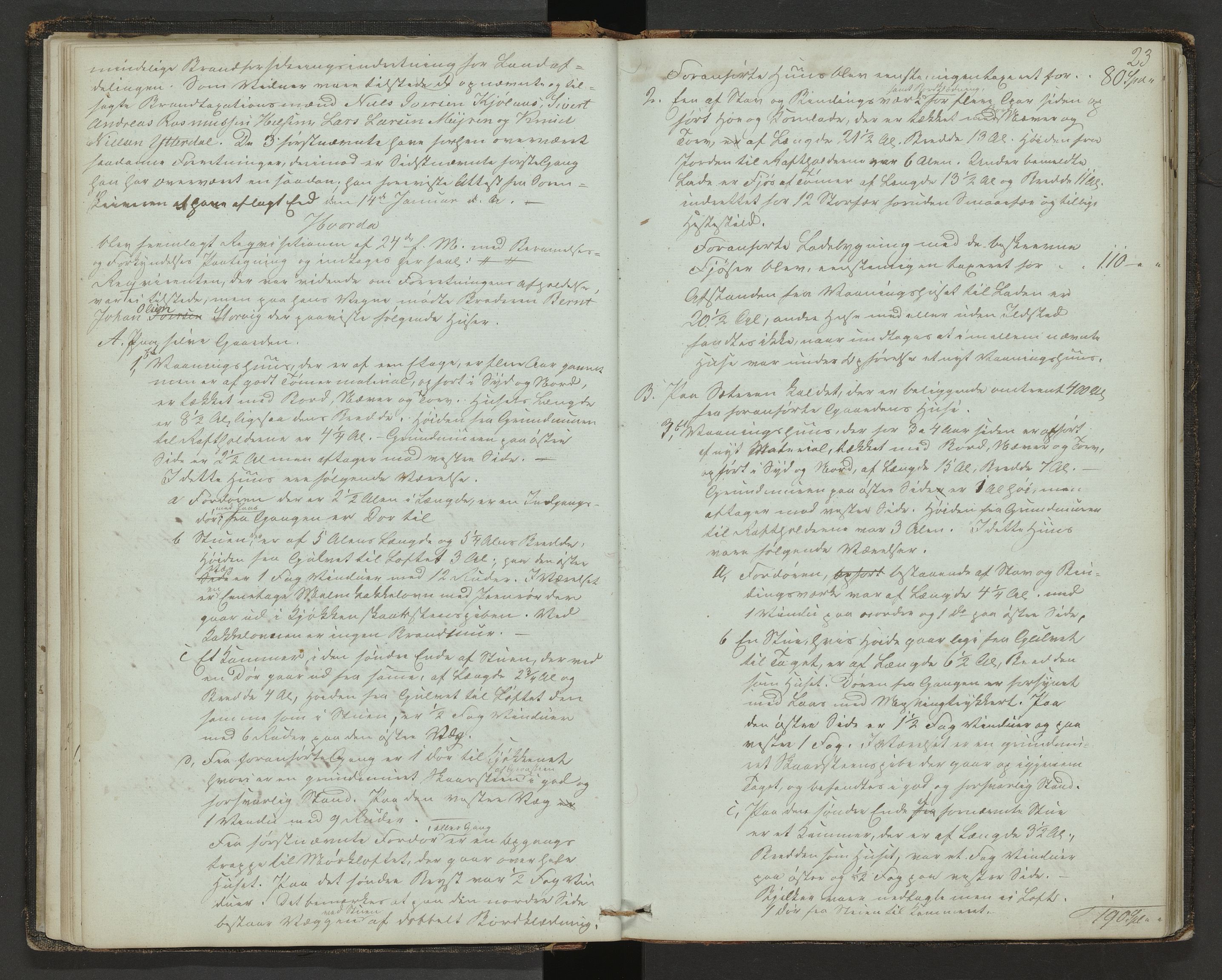 Norges Brannkasse Dale, AV/SAT-A-5492/Fa/L0001: Branntakstprotokoll, 1846-1944, s. 23