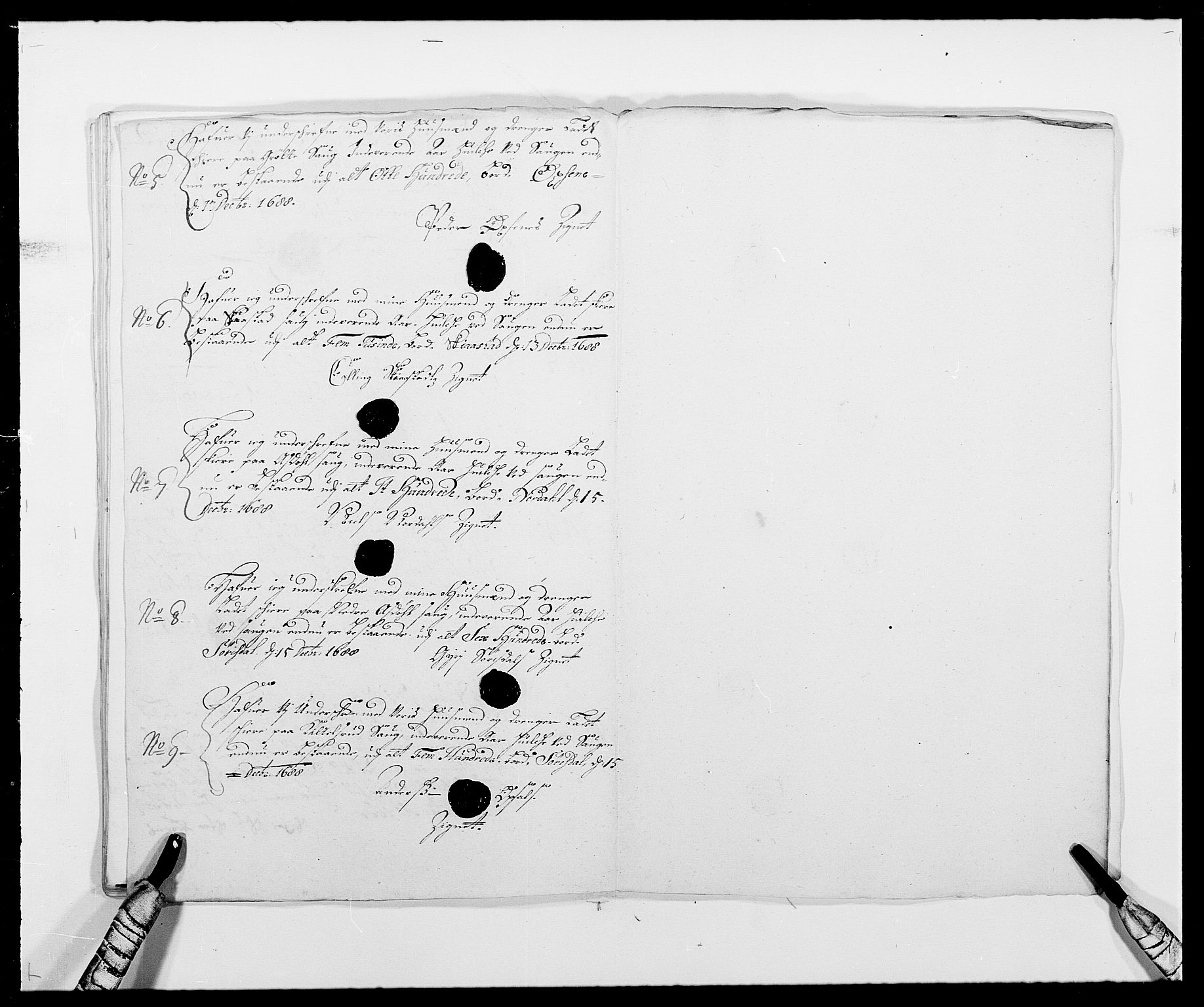 Rentekammeret inntil 1814, Reviderte regnskaper, Fogderegnskap, AV/RA-EA-4092/R28/L1688: Fogderegnskap Eiker og Lier, 1687-1689, s. 225