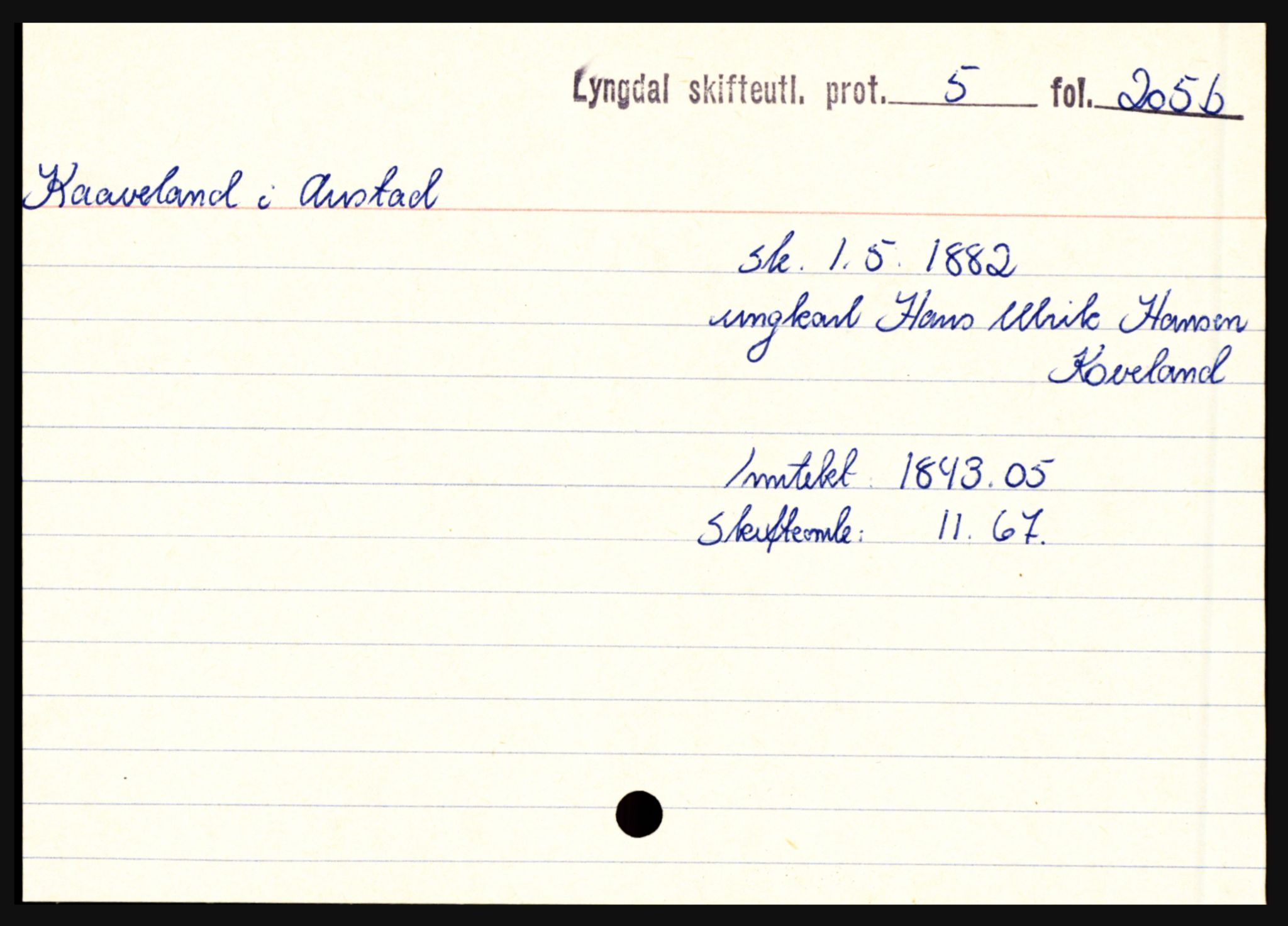 Lyngdal sorenskriveri, AV/SAK-1221-0004/H, s. 6625