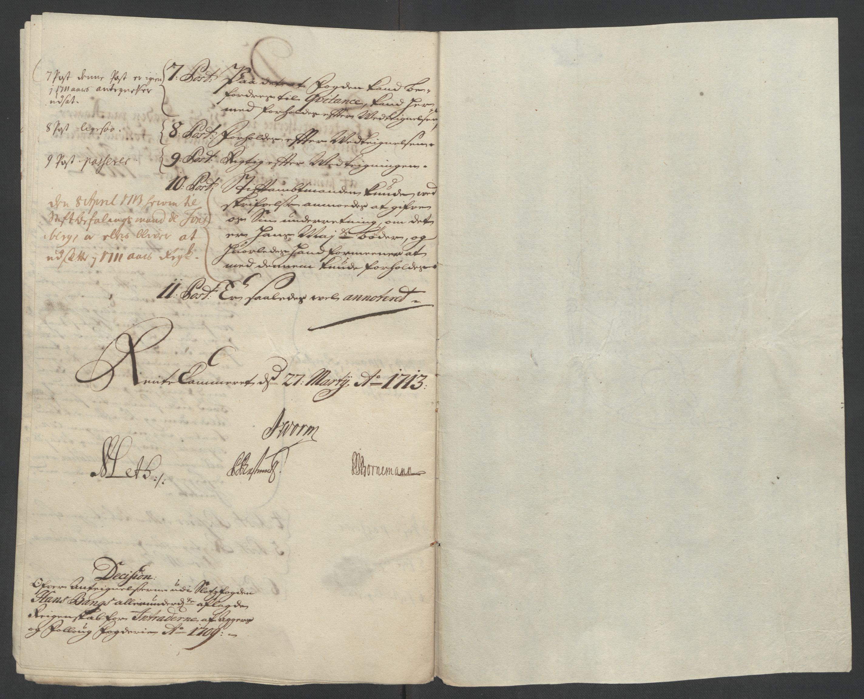 Rentekammeret inntil 1814, Reviderte regnskaper, Fogderegnskap, AV/RA-EA-4092/R10/L0447: Fogderegnskap Aker og Follo, 1707-1709, s. 563