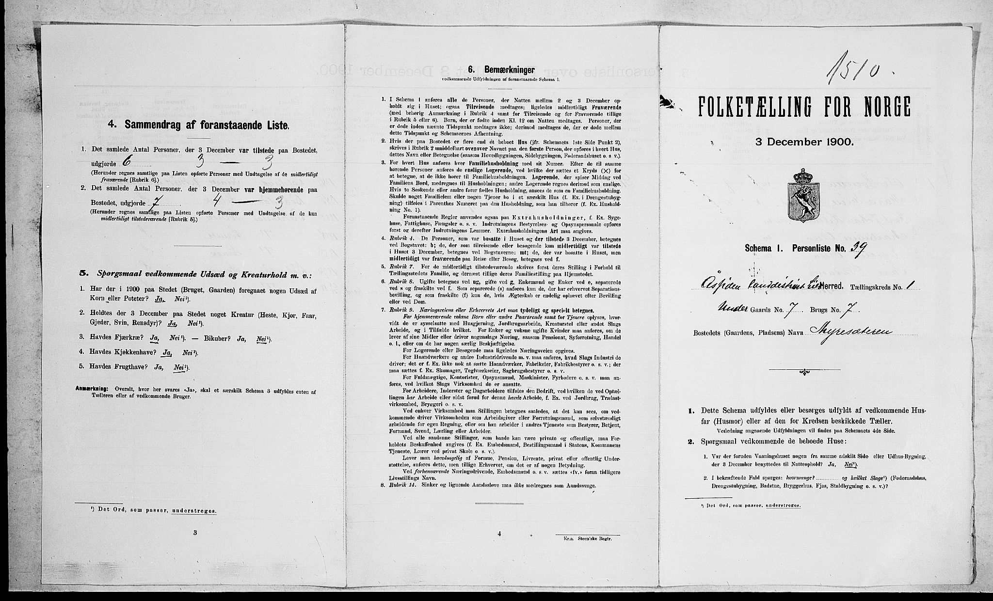 RA, Folketelling 1900 for 0626 Lier herred, 1900, s. 115