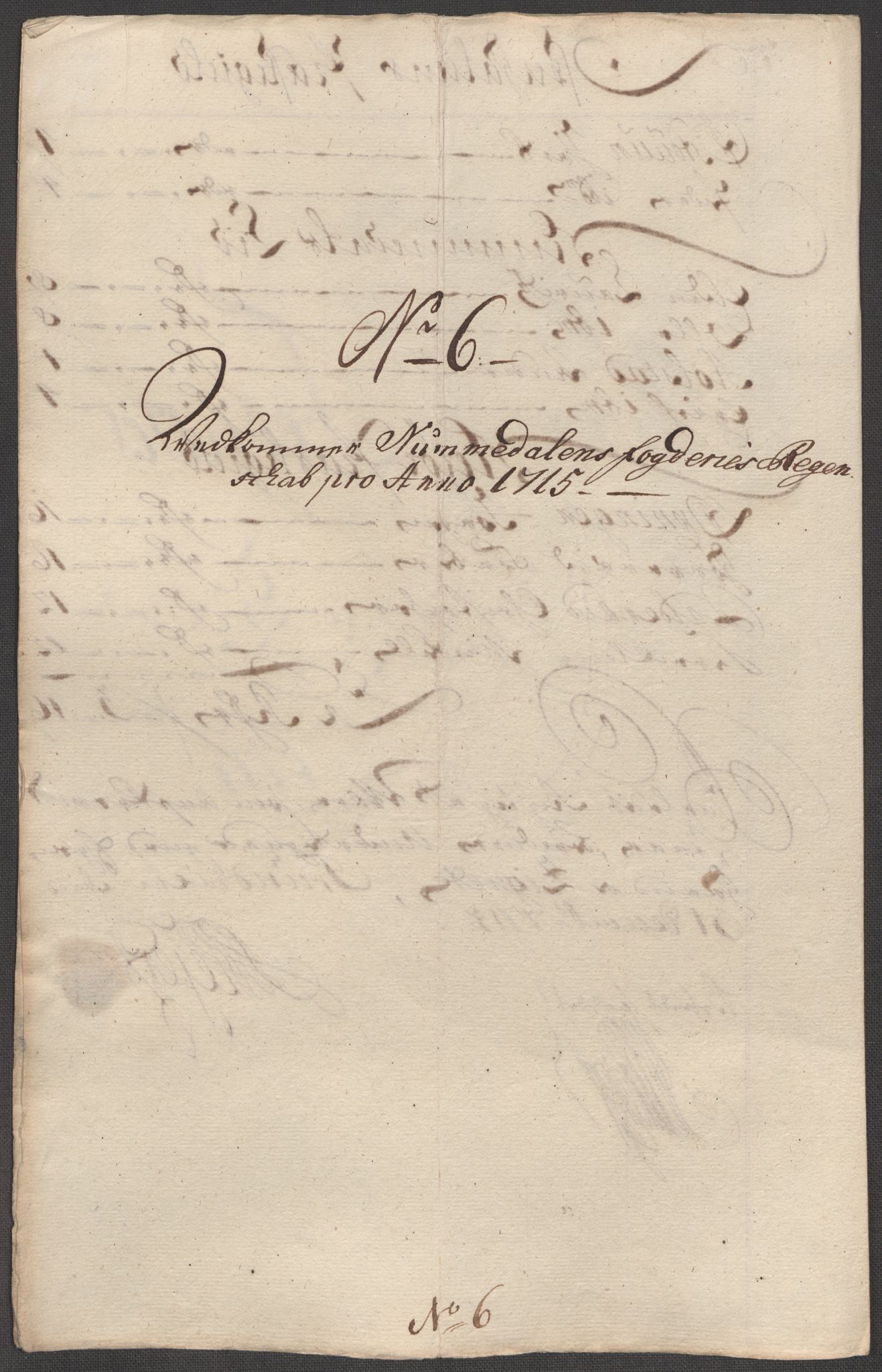 Rentekammeret inntil 1814, Reviderte regnskaper, Fogderegnskap, RA/EA-4092/R64/L4436: Fogderegnskap Namdal, 1715, s. 123