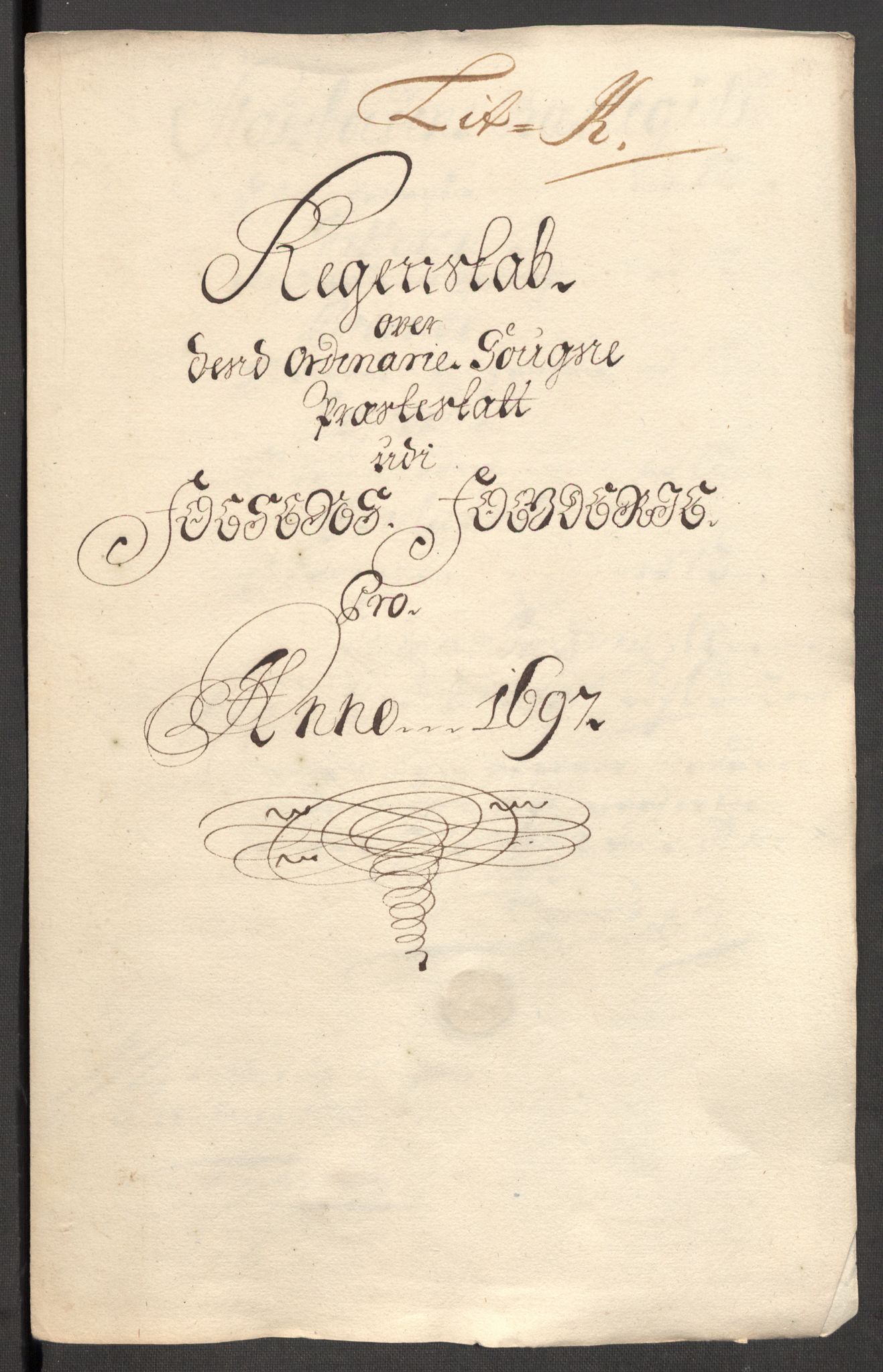 Rentekammeret inntil 1814, Reviderte regnskaper, Fogderegnskap, AV/RA-EA-4092/R57/L3852: Fogderegnskap Fosen, 1697, s. 158