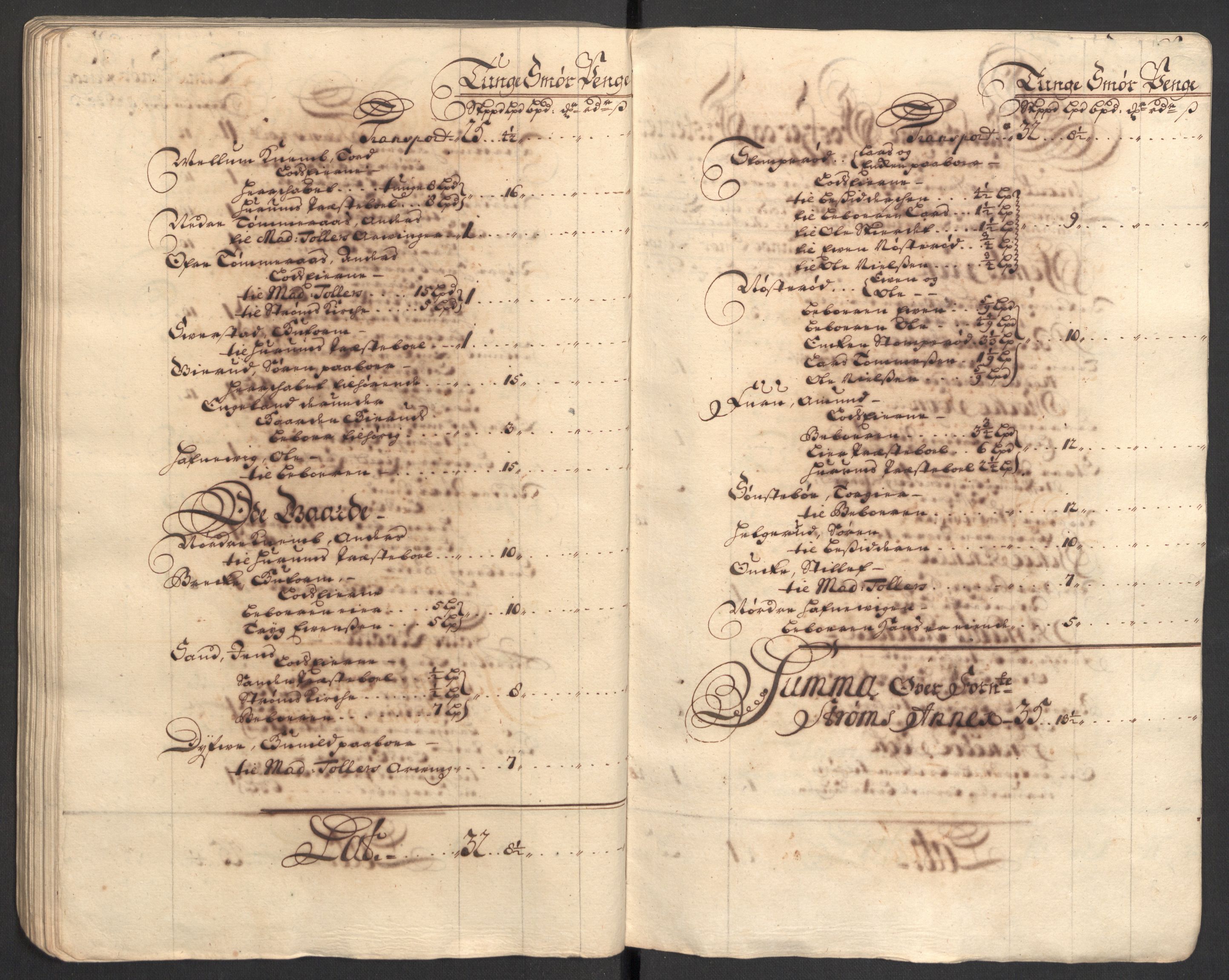 Rentekammeret inntil 1814, Reviderte regnskaper, Fogderegnskap, AV/RA-EA-4092/R32/L1871: Fogderegnskap Jarlsberg grevskap, 1703-1705, s. 506