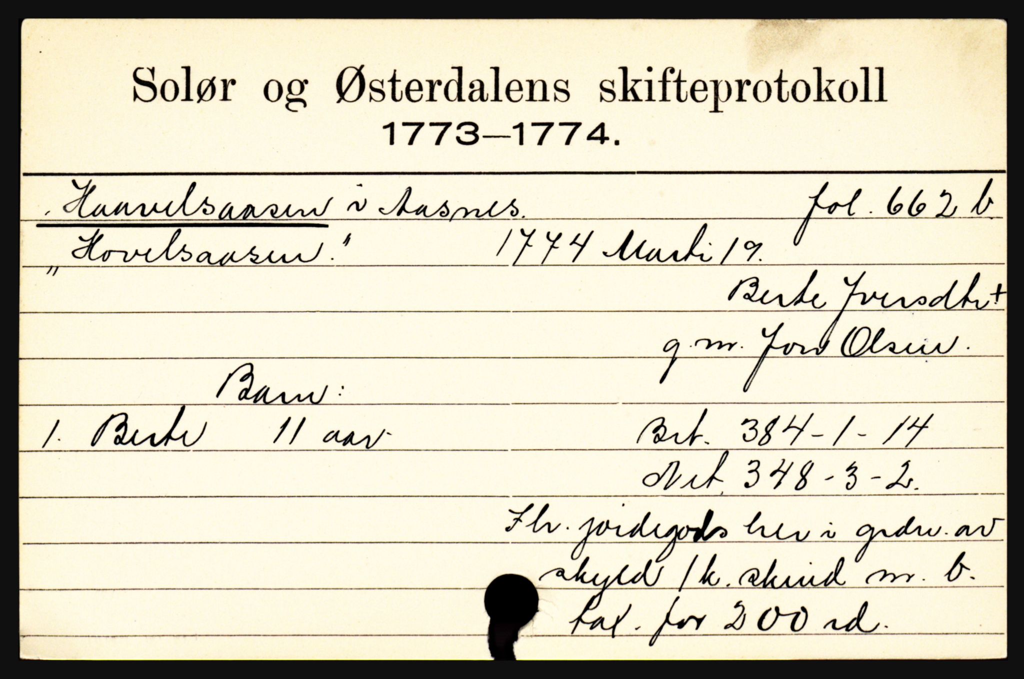 Solør og Østerdalen sorenskriveri, SAH/TING-024/J, 1716-1774, s. 2541