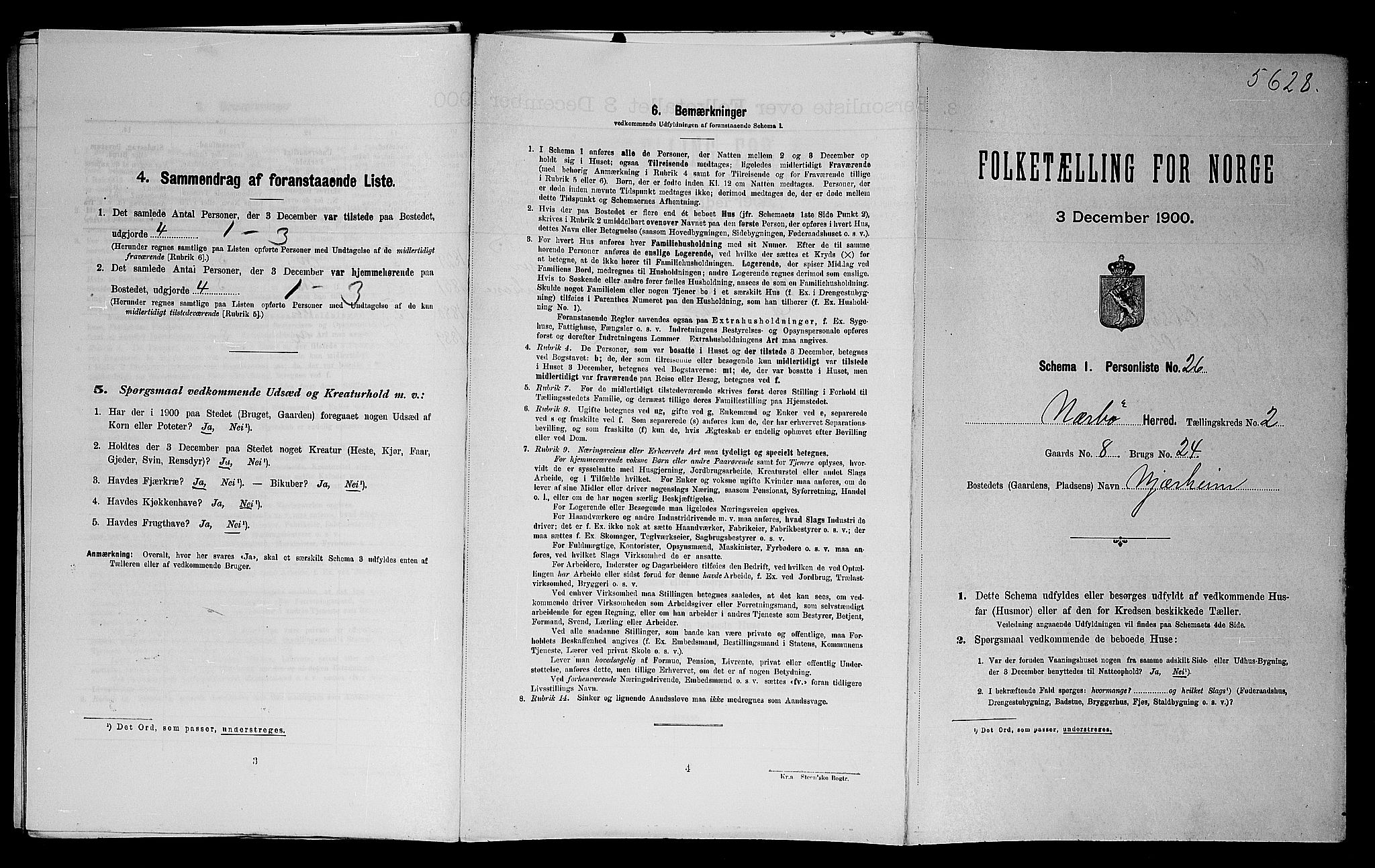 SAST, Folketelling 1900 for 1119 Nærbø herred, 1900, s. 241