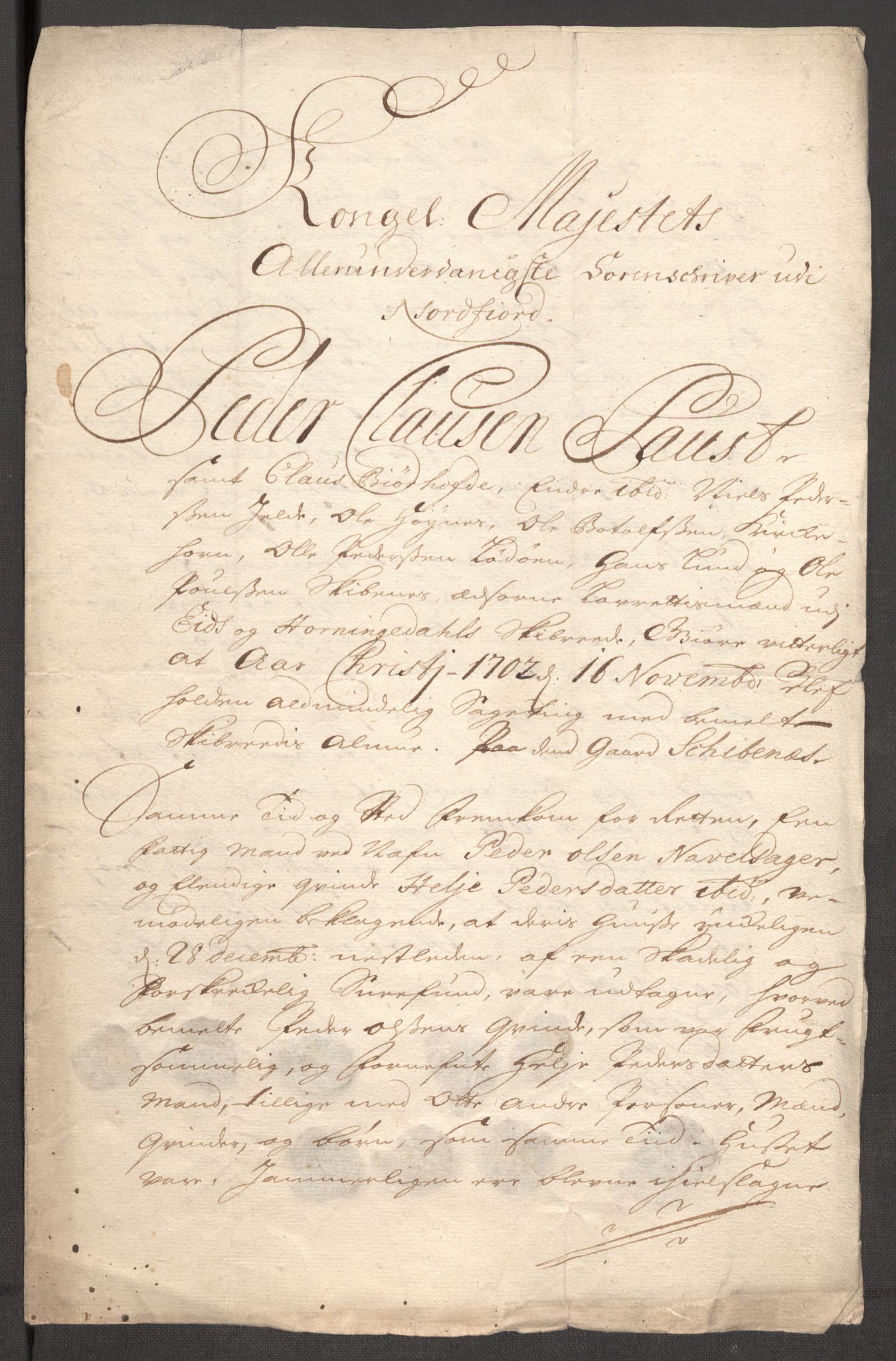 Rentekammeret inntil 1814, Reviderte regnskaper, Fogderegnskap, RA/EA-4092/R53/L3426: Fogderegnskap Sunn- og Nordfjord, 1702, s. 307