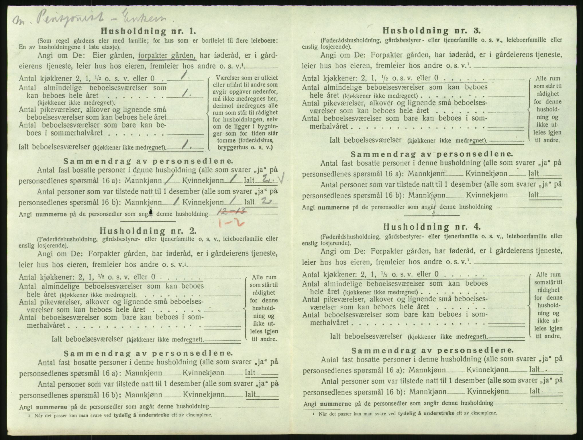 SAH, Folketelling 1920 for 0416 Romedal herred, 1920, s. 64