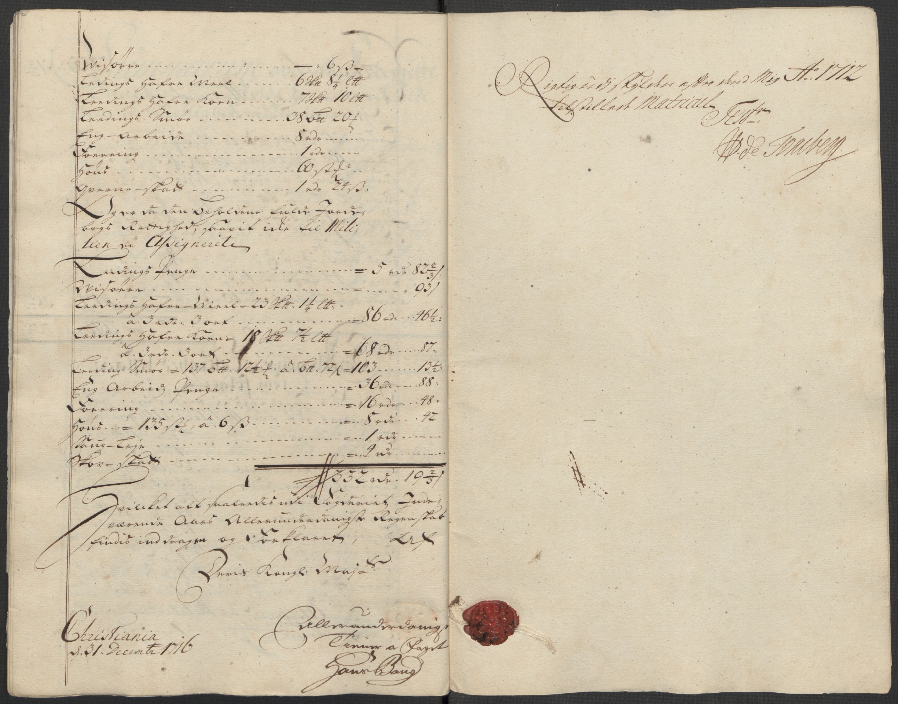 Rentekammeret inntil 1814, Reviderte regnskaper, Fogderegnskap, AV/RA-EA-4092/R10/L0454: Fogderegnskap Aker og Follo, 1716, s. 60