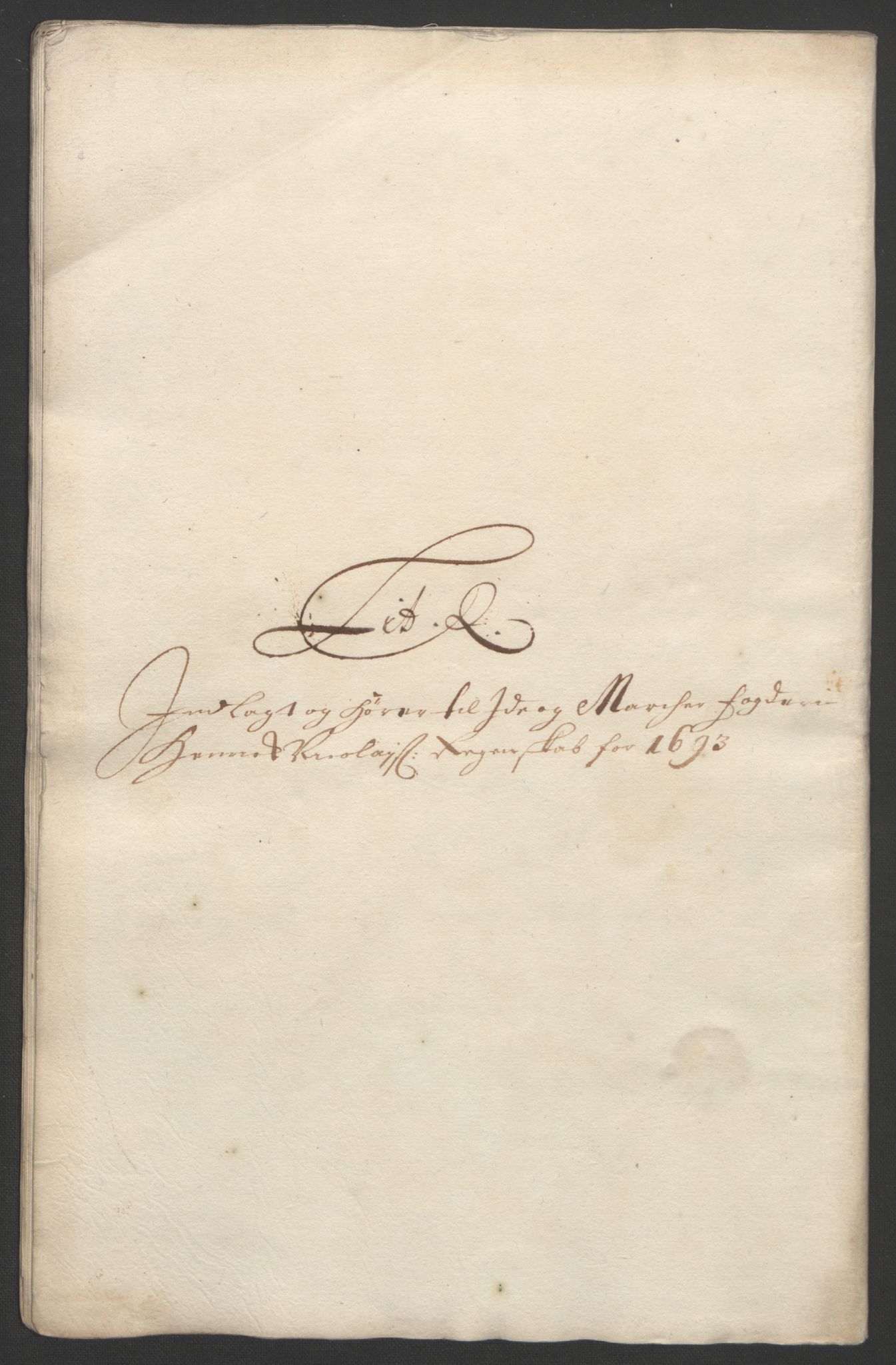 Rentekammeret inntil 1814, Reviderte regnskaper, Fogderegnskap, AV/RA-EA-4092/R01/L0011: Fogderegnskap Idd og Marker, 1692-1693, s. 338