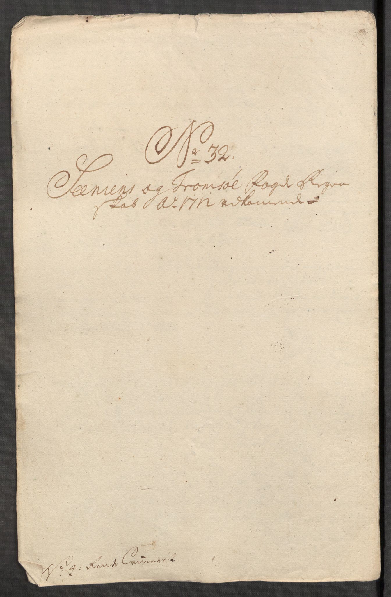 Rentekammeret inntil 1814, Reviderte regnskaper, Fogderegnskap, RA/EA-4092/R68/L4758: Fogderegnskap Senja og Troms, 1711-1712, s. 437