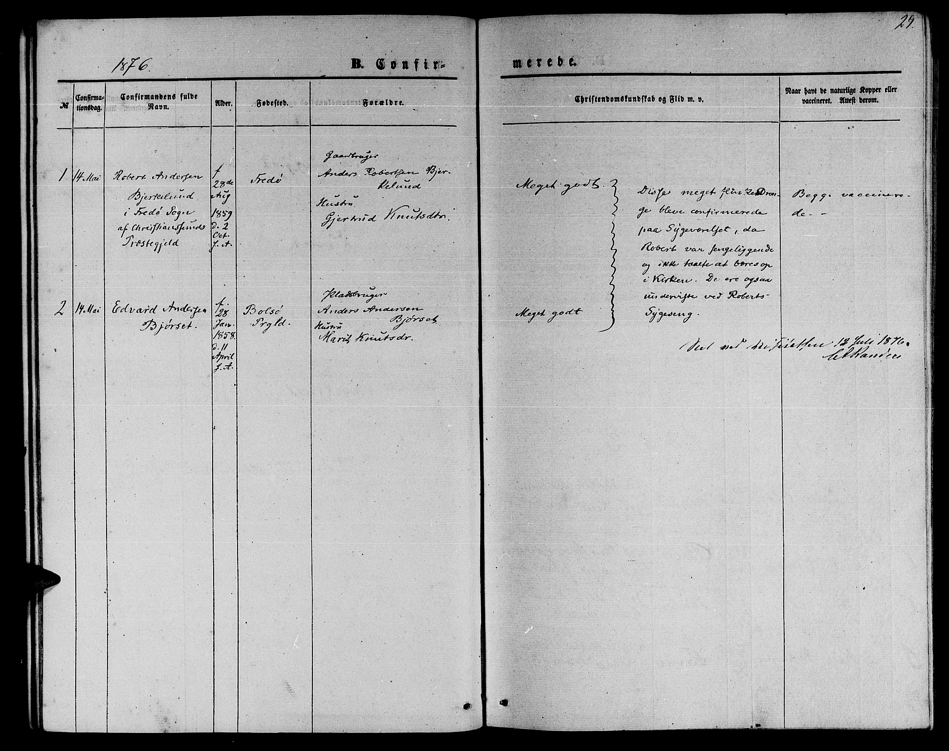 Ministerialprotokoller, klokkerbøker og fødselsregistre - Møre og Romsdal, SAT/A-1454/559/L0713: Ministerialbok nr. 559A01, 1861-1886, s. 29