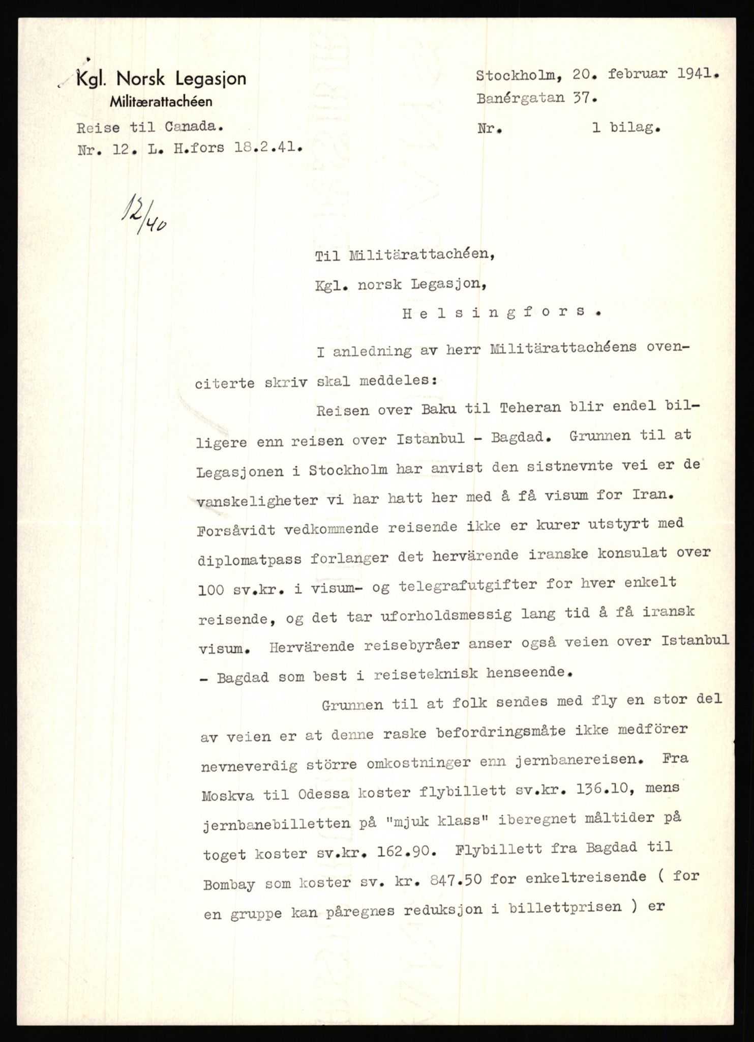 Forsvaret, Forsvarets krigshistoriske avdeling, AV/RA-RAFA-2017/Y/Ya/L0006: II-C-11-11,2 - Utenriksdepartementet.  Legasjonen i Helsingfors., 1940-1946, s. 238