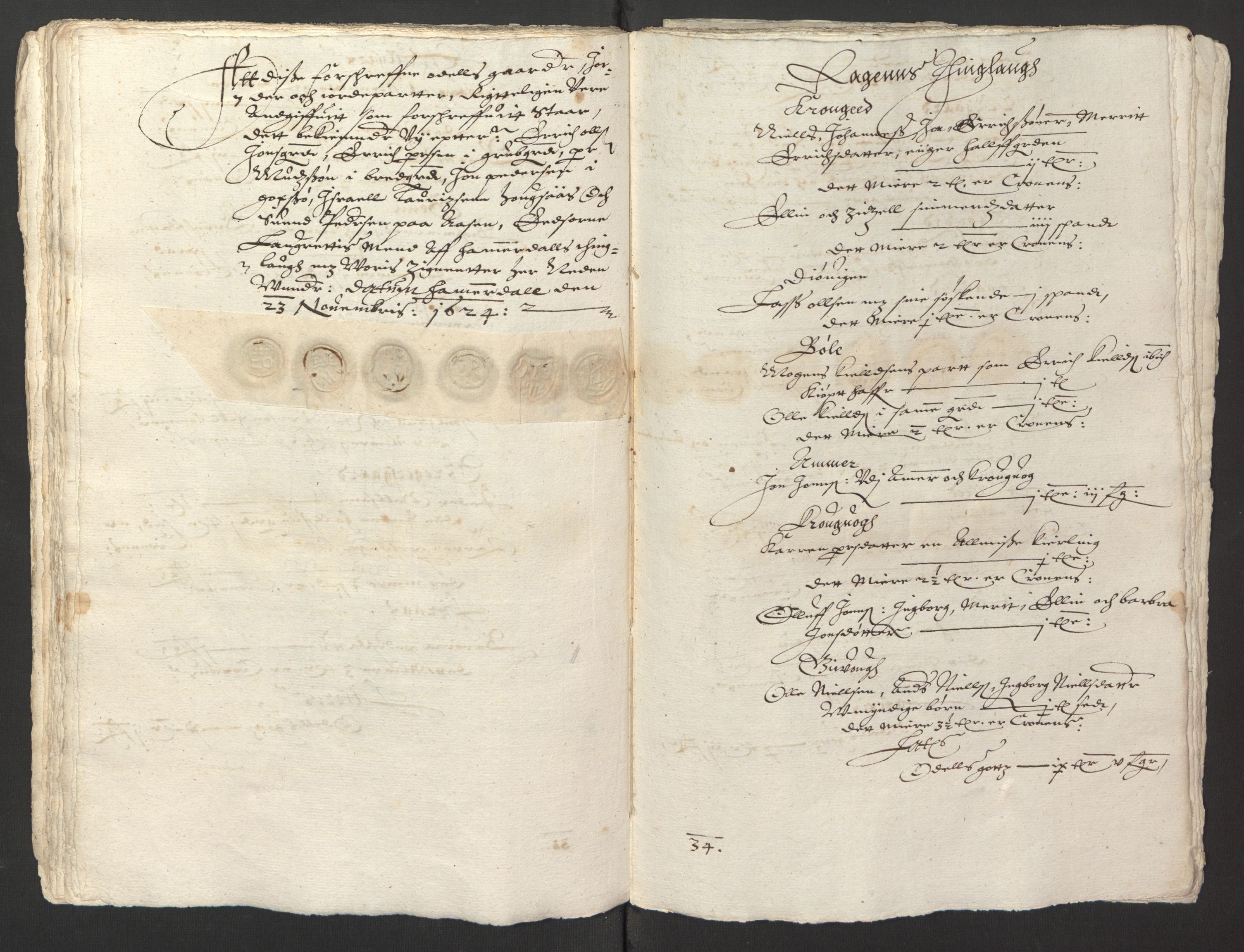 Stattholderembetet 1572-1771, AV/RA-EA-2870/Ek/L0013/0001: Jordebøker til utlikning av rosstjeneste 1624-1626: / Odelsjordebøker for Trondheim len, 1624-1625, s. 129