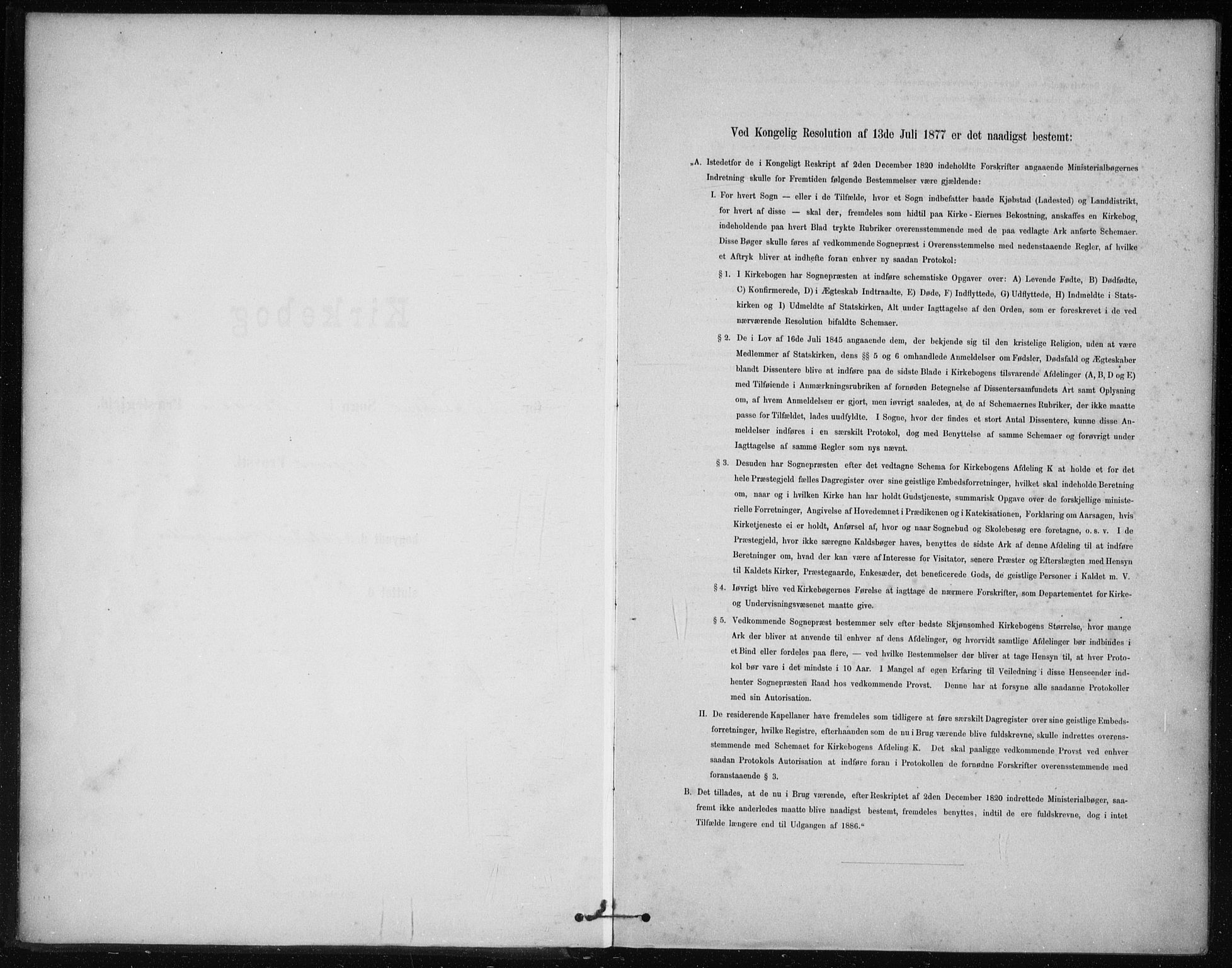 Nykirken Sokneprestembete, SAB/A-77101/H/Haa/L0027: Ministerialbok nr. C 6, 1886-1913