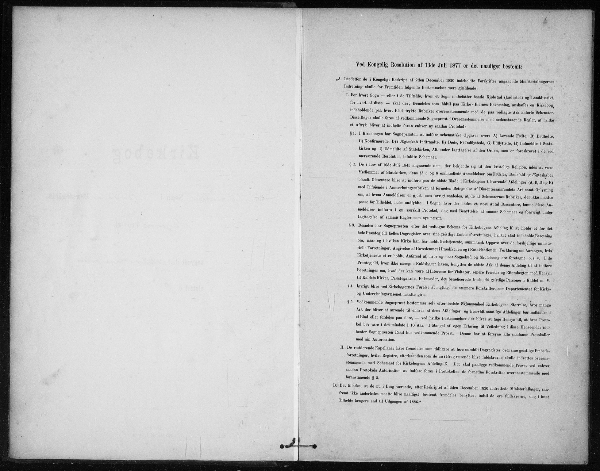 Nykirken Sokneprestembete, AV/SAB-A-77101/H/Haa/L0027: Ministerialbok nr. C 6, 1886-1913
