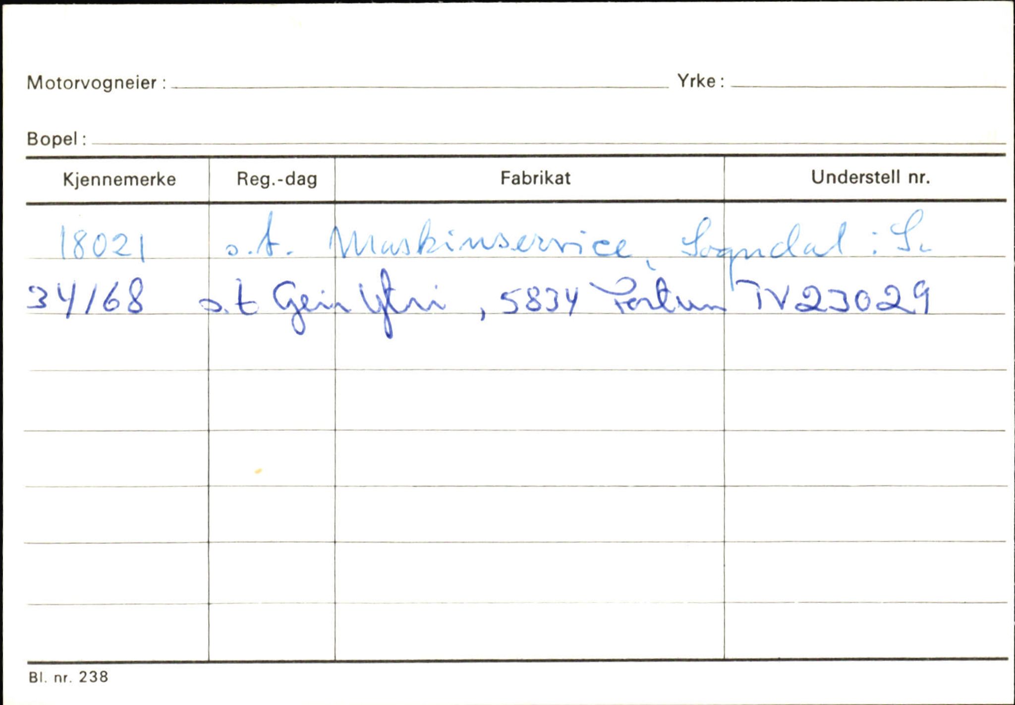 Statens vegvesen, Sogn og Fjordane vegkontor, SAB/A-5301/4/F/L0124: Eigarregister Sogndal A-U, 1945-1975, s. 35