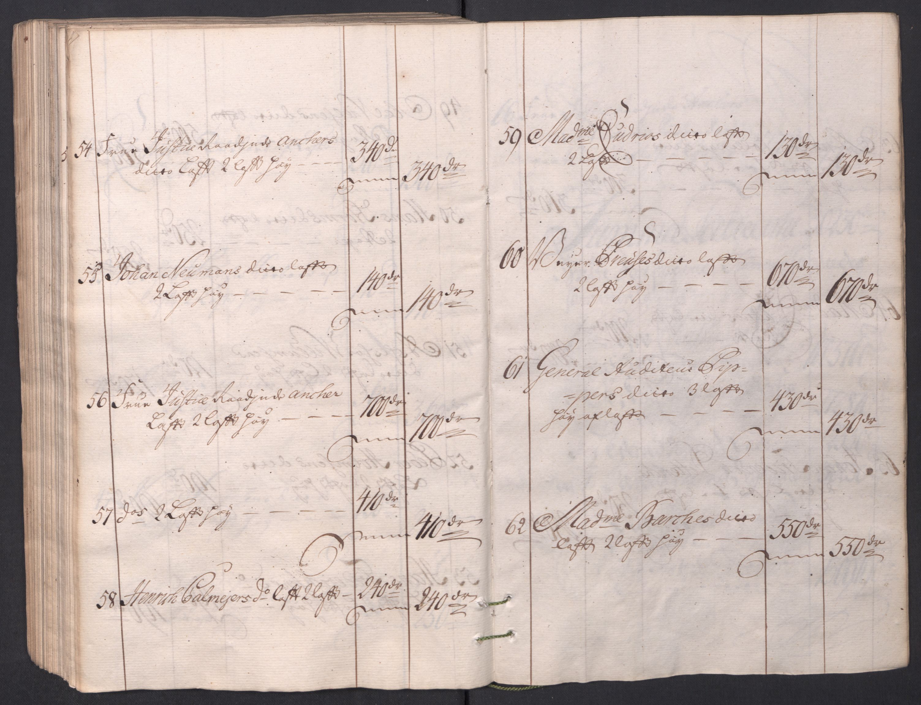 Kristiania stiftamt, AV/SAO-A-10386/I/Ia/L0001/0002: Branntakster / Christiania, 1766-1767